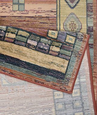Teppich Gabiro 002, THEKO, rechteckig, Höhe: 10 mm, Orient-Optik, ideal im Wohnzimmer & Schlafzimmer