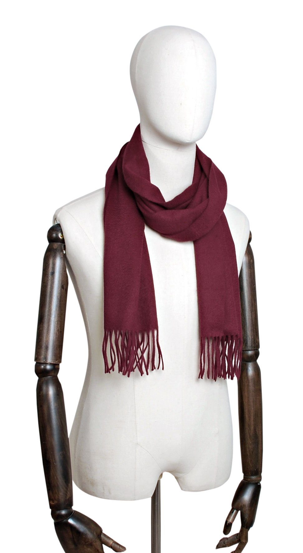 Bovari Kaschmirschal Kaschmir Schal Herren – 100% Kaschmir / Cashmere – Premium Qualität, 180 x 31 cm