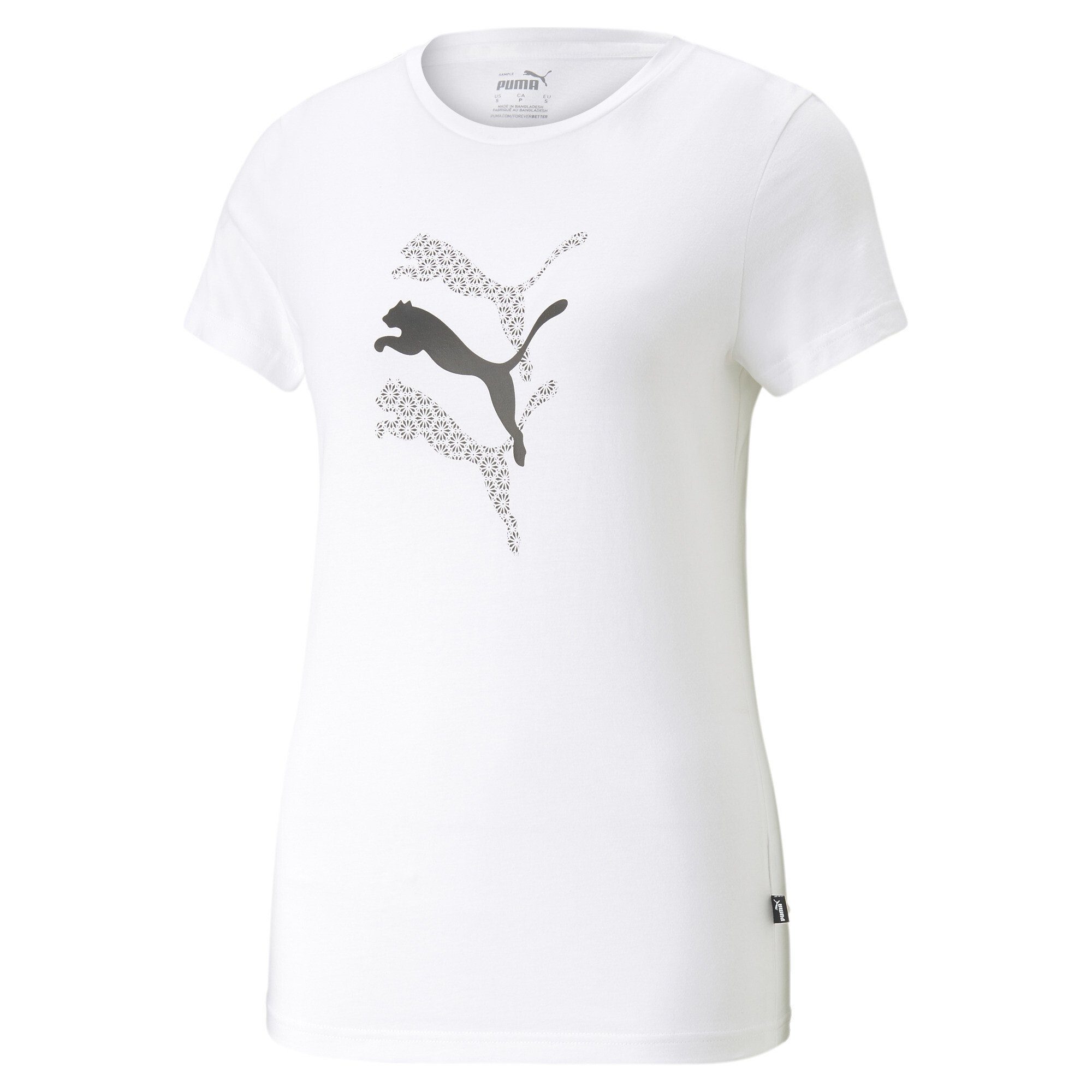 PUMA T-Shirt »Graphics Laser Cut T-Shirt für Damen«