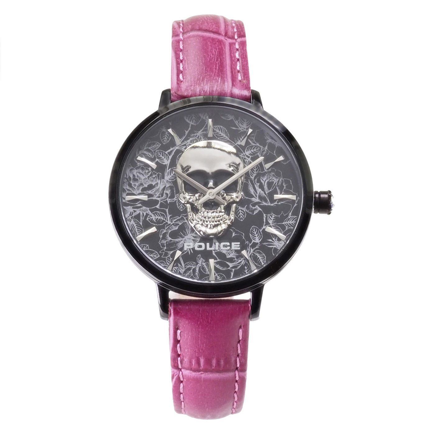 Police Quarzuhr Damen Uhr PL.16032MSB/02 36 mm Ø