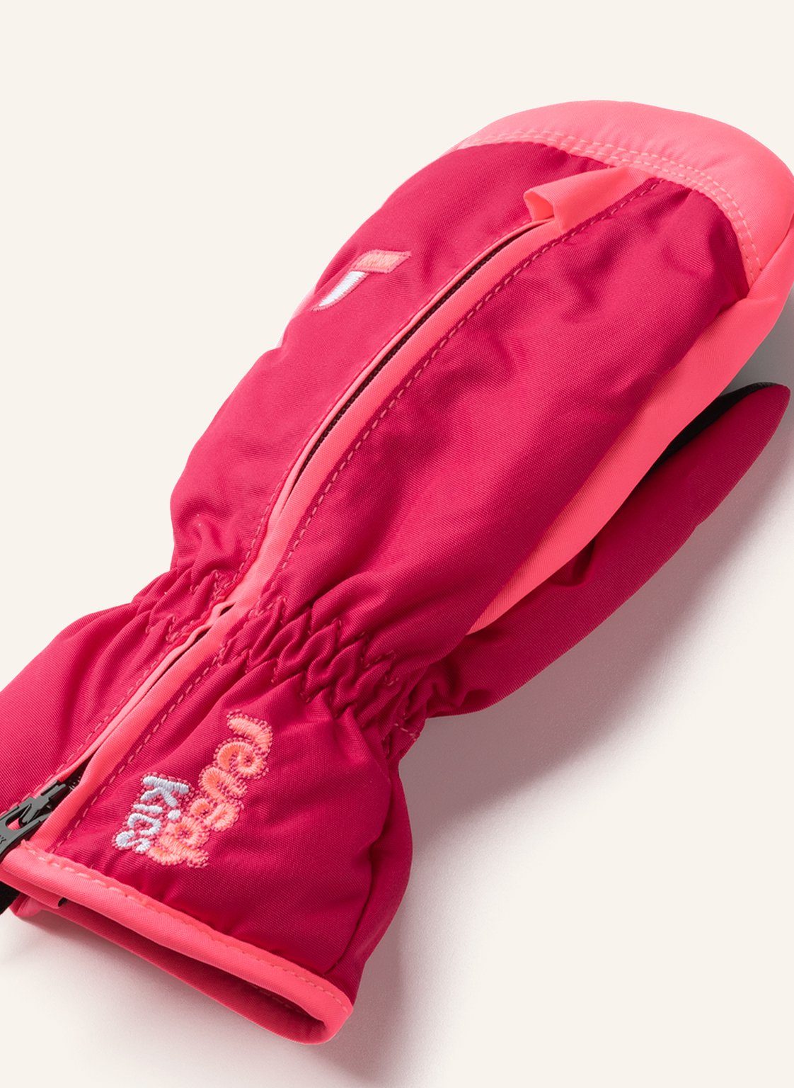 lila-pink Fäustlinge Ben langem mit extra Reusch Reißverschluss Mitten