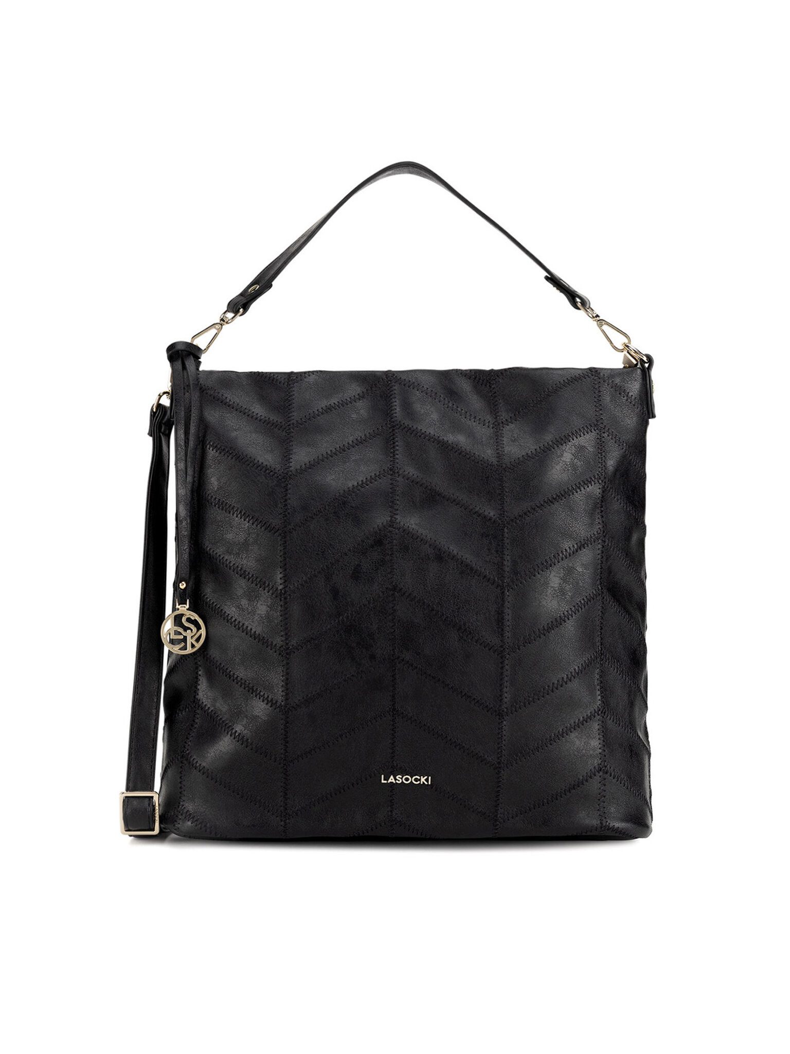 LASOCKI Handtasche Lasocki Damenhandtasche Schwarz LSK-K-020-06