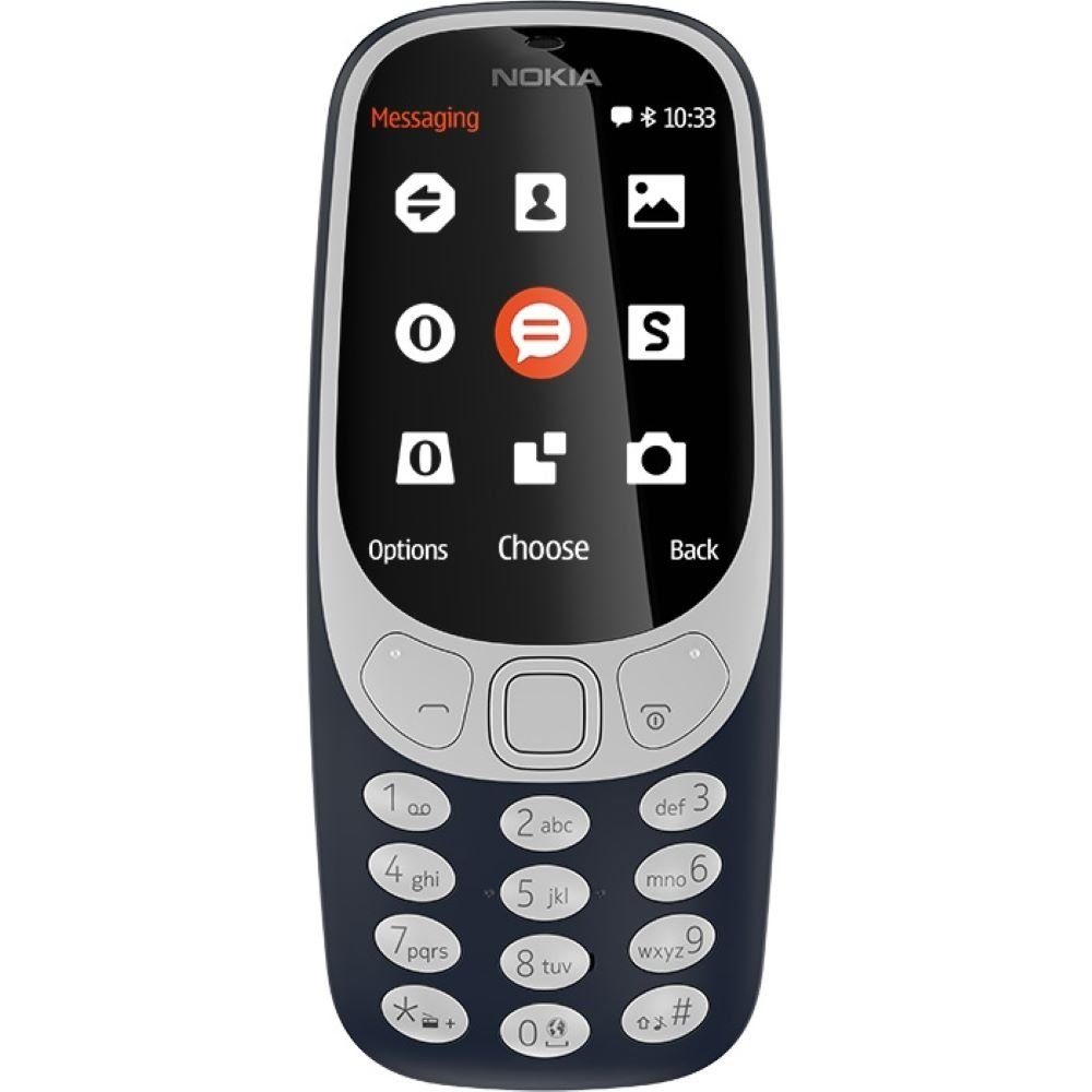 3310 blau Handy (2,4 16 Retro (2017) - Nokia - Smartphone Speicherplatz) Zoll, GB