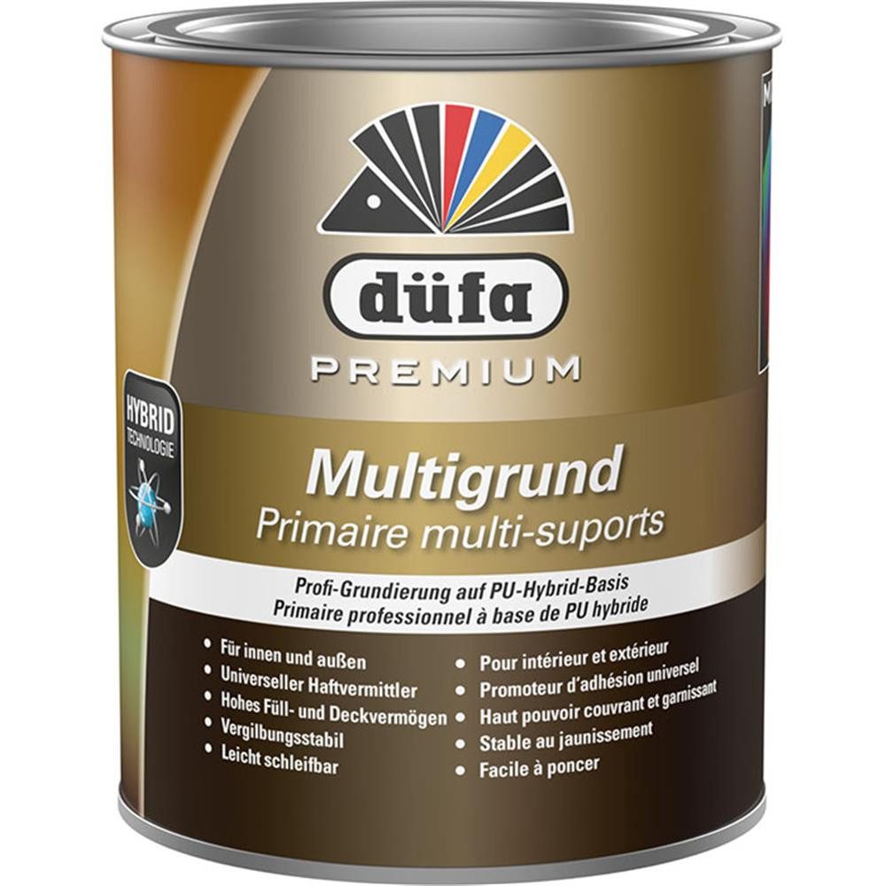 düfa Haftgrund PREMIUM Multigrund Universalgrundierung Grundierung, 1-tlg., Schnell trocknend & bereits nach 8 Stunden schleifbar