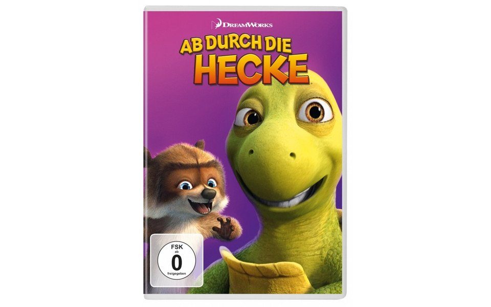 DreamWorks DVD Ab durch die Hecke