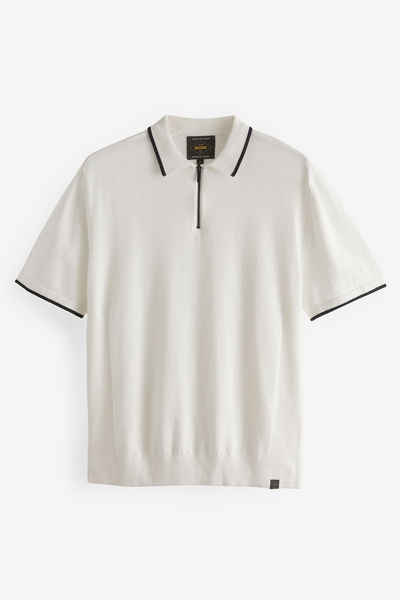 Next Poloshirt Regular Fit Polopullover mit Reißverschluss (1-tlg)