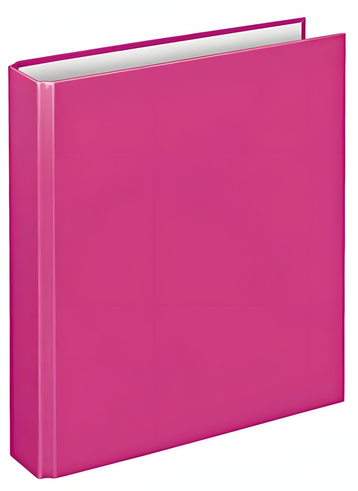 VELOFLEX Ringbuchmappe VeloflexRingordner Basic A5 pink 2-D-Ring-Mechanik 25 mm