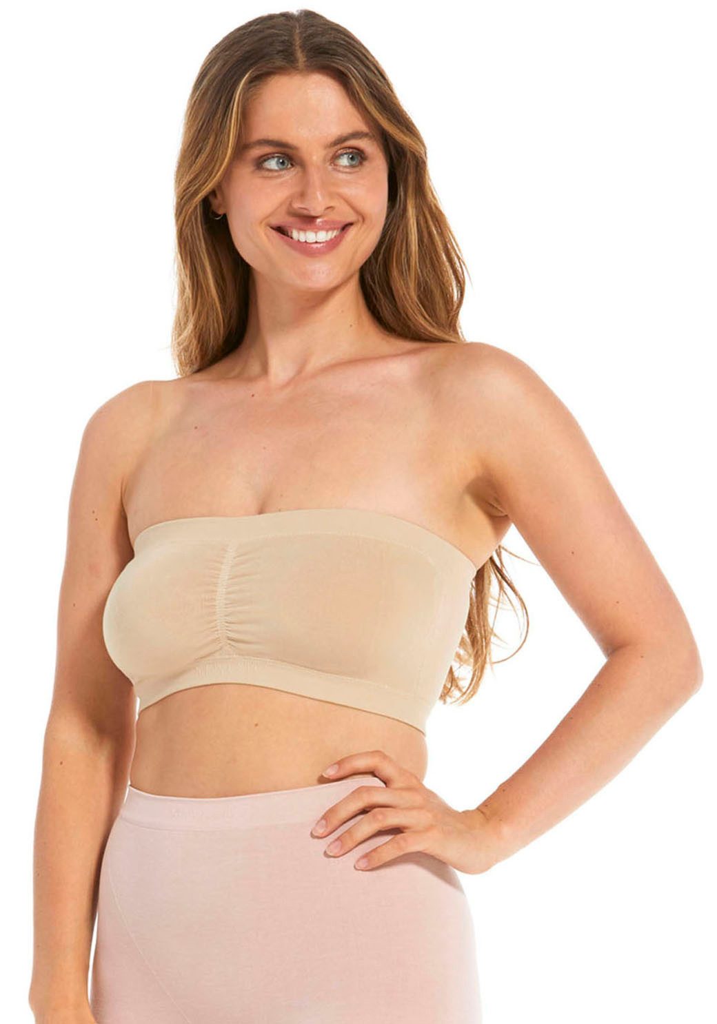 MAGIC Bodyfashion Bügelloser BH Comfort Bandeau mit herausnehmbaren Pads günstig online kaufen