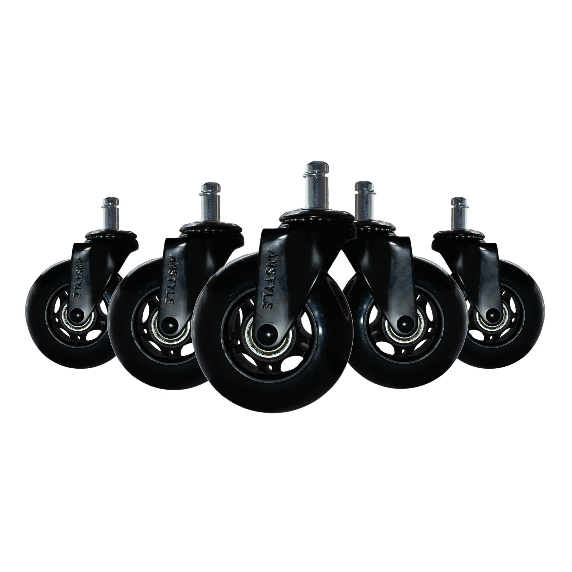 FINEBUY Möbelrolle 5er Set Bürostuhlrollen Schwerlastrollen günstig online kaufen