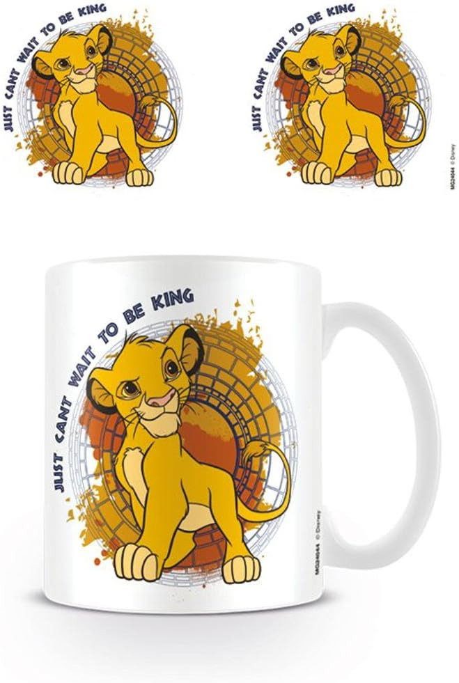 PYRAMID Tasse Der König der Löwen Tasse Cant Wait To Be King, 1-tlg., niedliches Disney Design