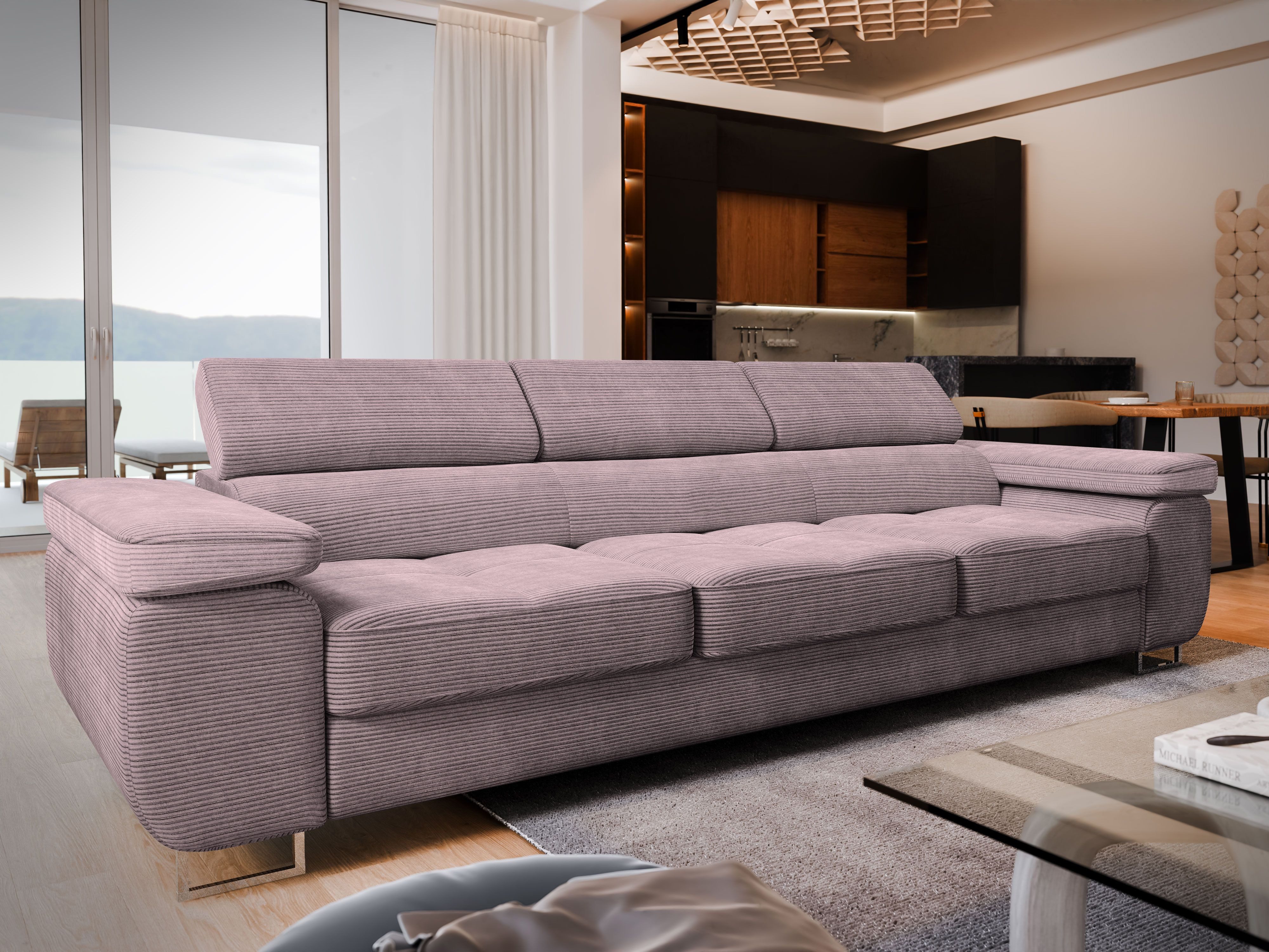 Masseno Sofa MOSINE mit Schlaffunktion, Schlafsofa, günstig online kaufen