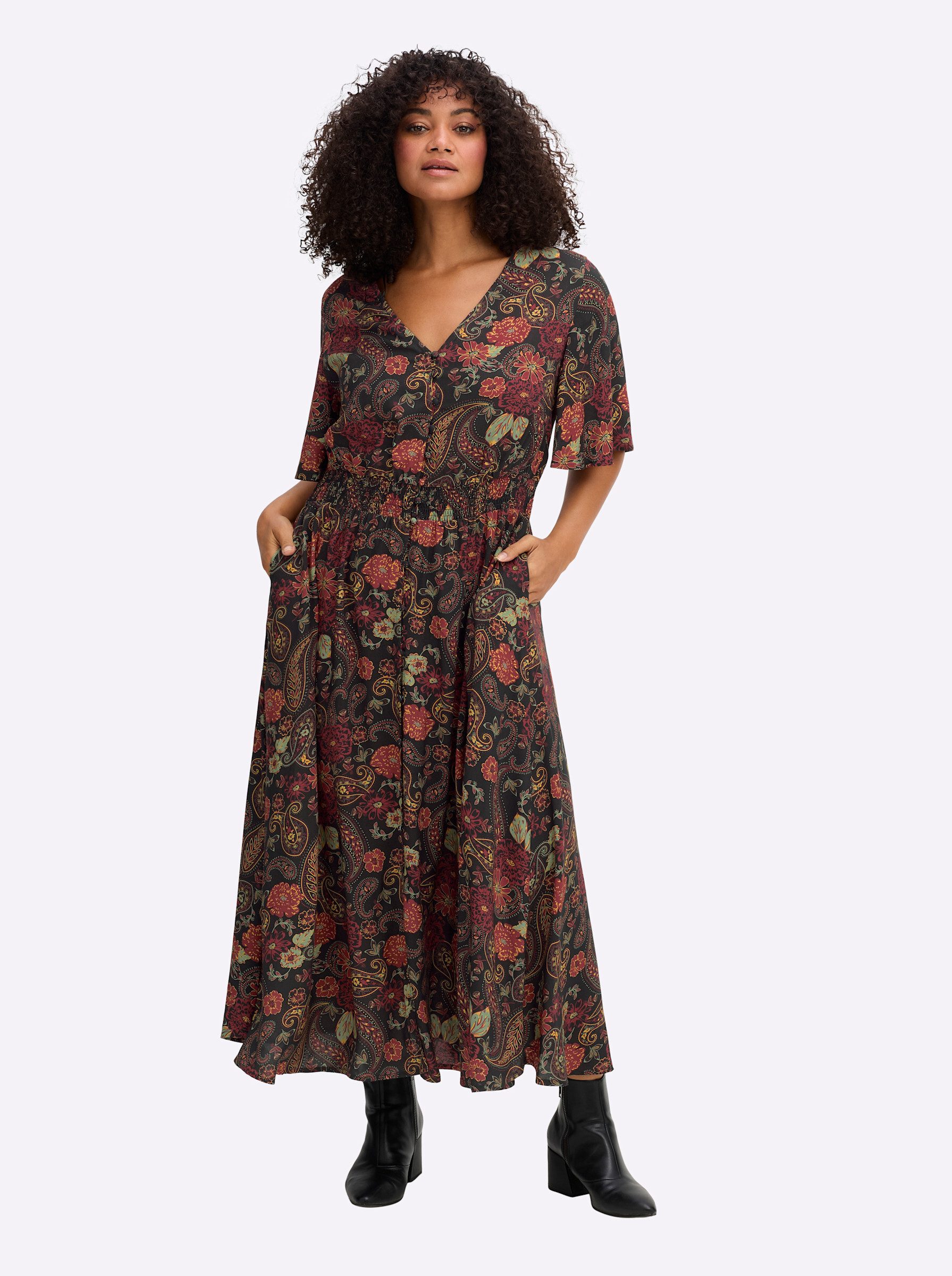 sheego by Joe Browns Etuikleid Maxikleid günstig online kaufen