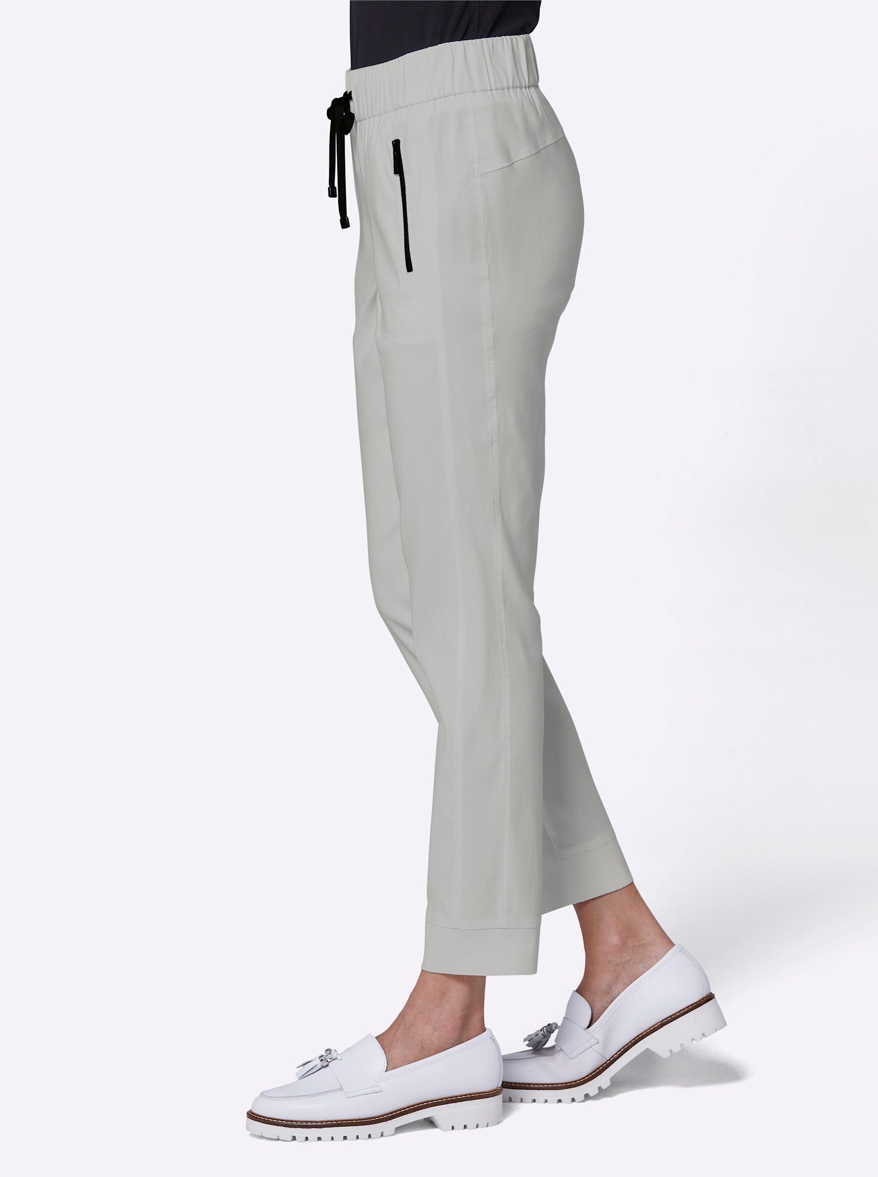 Stehmann Jerseyhose Lyocell-Hose komfortabel