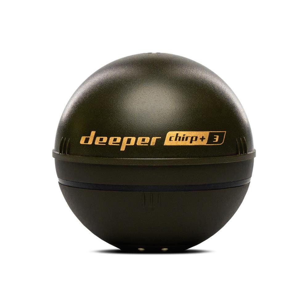 deeper Fischfinder Smart Sonar CHIRP+ 3, GPS, Tiefenfinder zum Bootsangeln, Angeln, schwarz