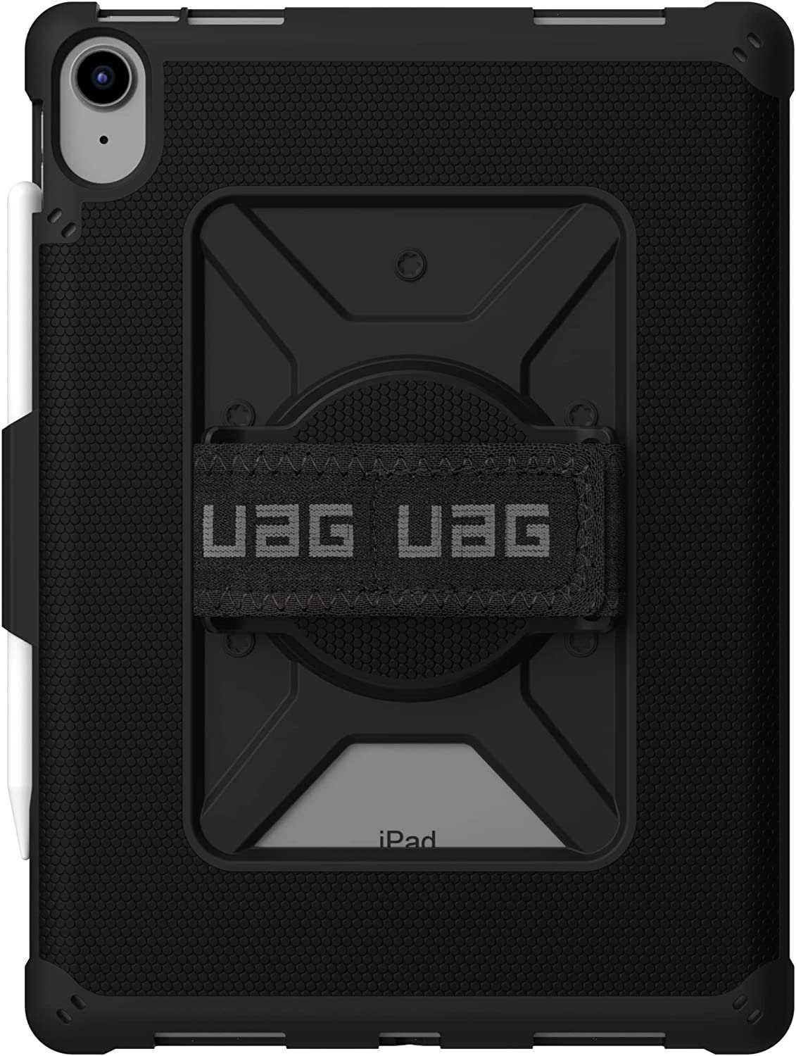 UAG Tablet-Hülle Metropolis Handstrap Case - Apple iPad 10,9 (2022) Hülle 10,9 Zoll, [Drehbare Handschlaufe, Apple Pencil Halterung]