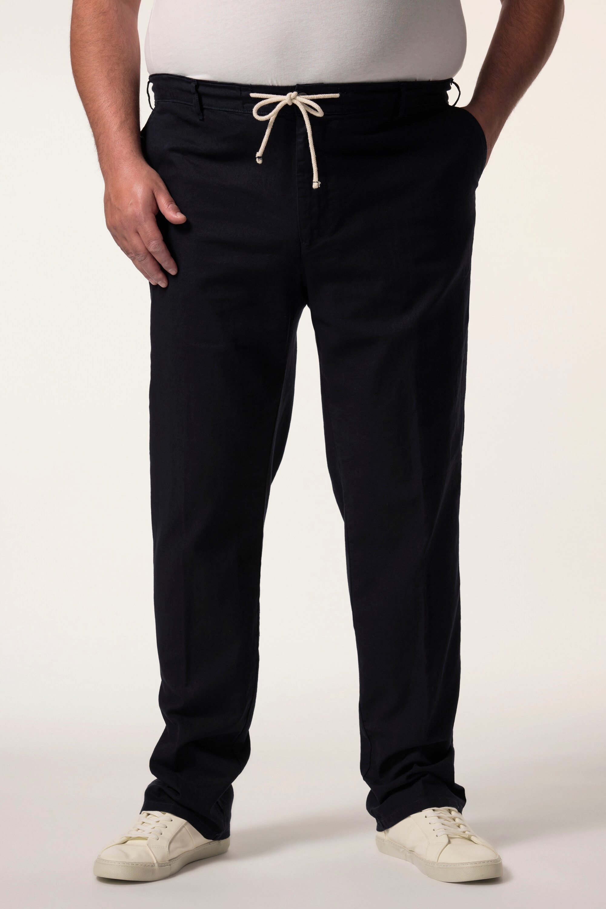 Men Plus Schlupfhose Men+ Leinenmix-Hose Relaxed günstig online kaufen
