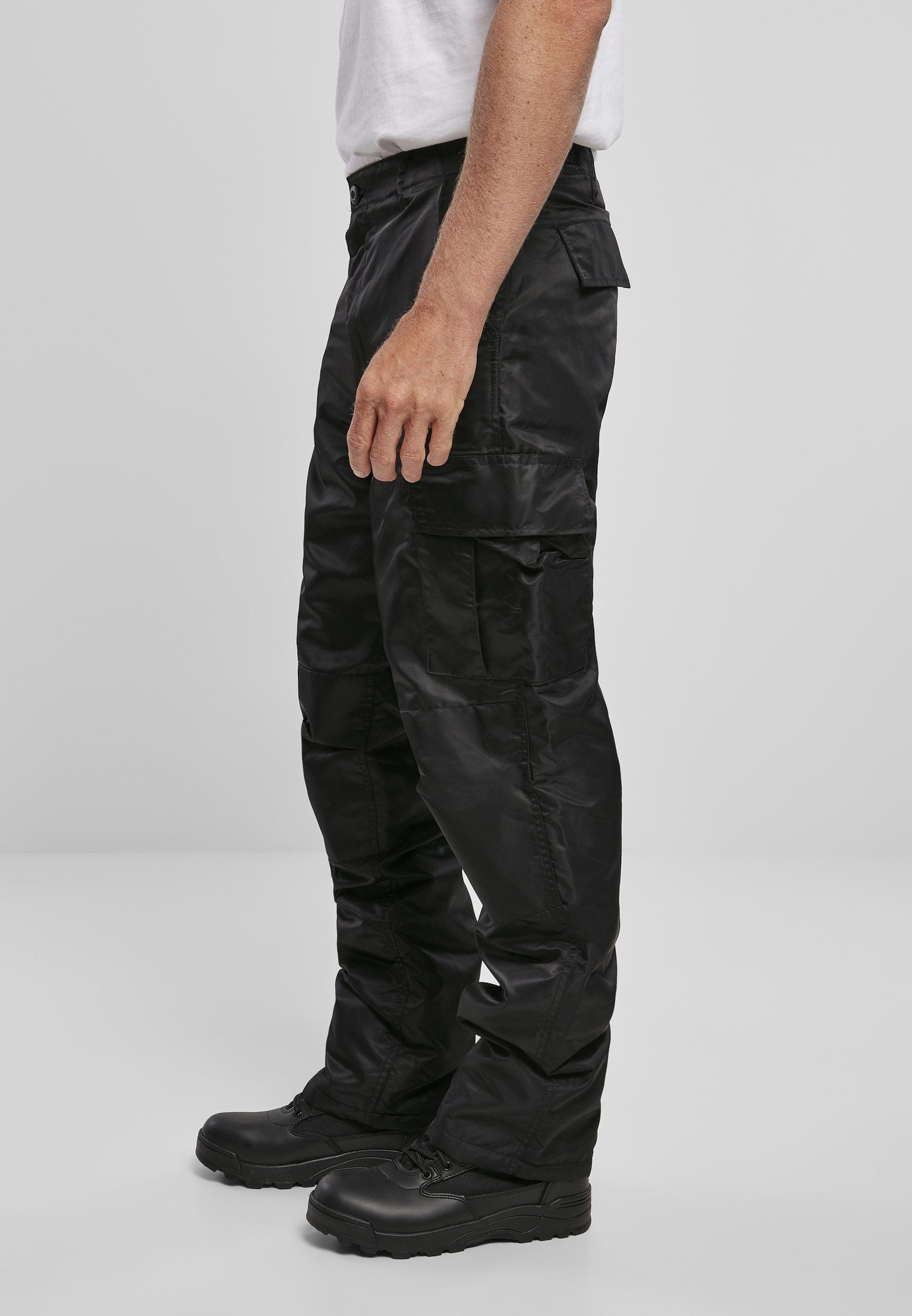 Stoffhose Brandit Thermal Pants (1-tlg) Herren black