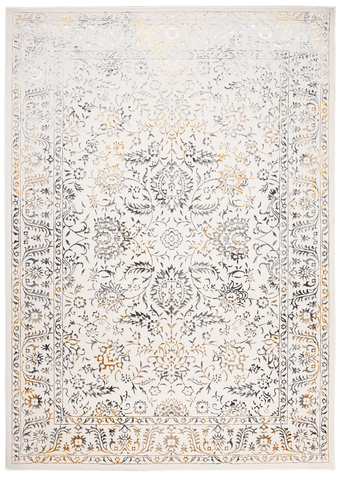 Tapiso Designteppich GOLDEN, rechteckig, Höhe: 16 günstig online kaufen