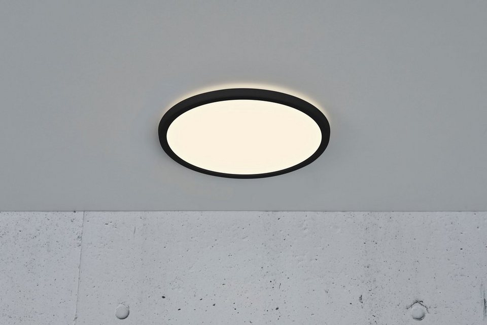 Nordlux LED Deckenleuchte Oja Step-Dim, LED fest integriert, Dimmbar durch  3-Stufen-Moodmaker™ über Wandschalter, inkl. 22 Watt LED