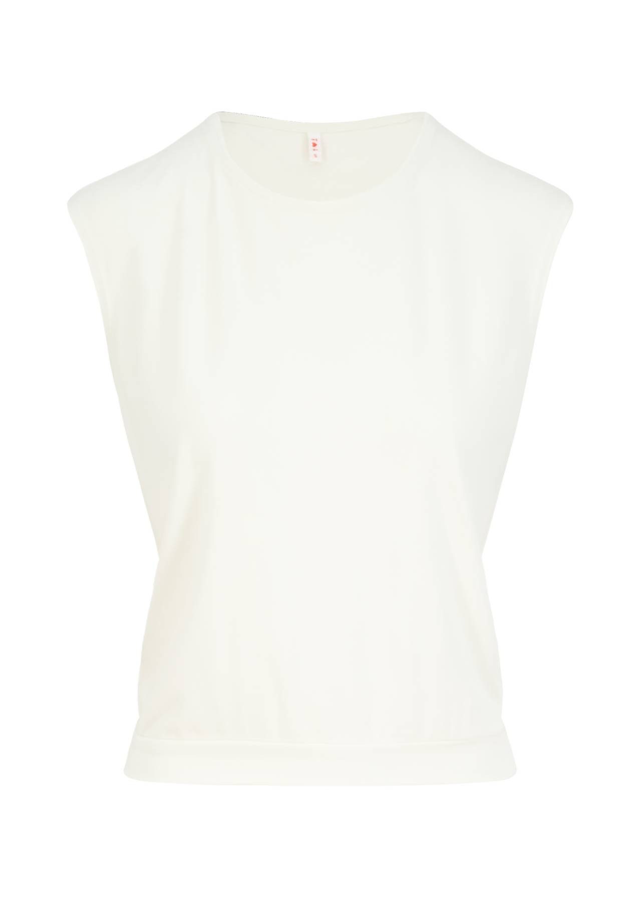 Blutsgeschwister Shirttop - Top Tiny Crew - Damen Top - ärmelloses Shirt - bequemes Jersey Top