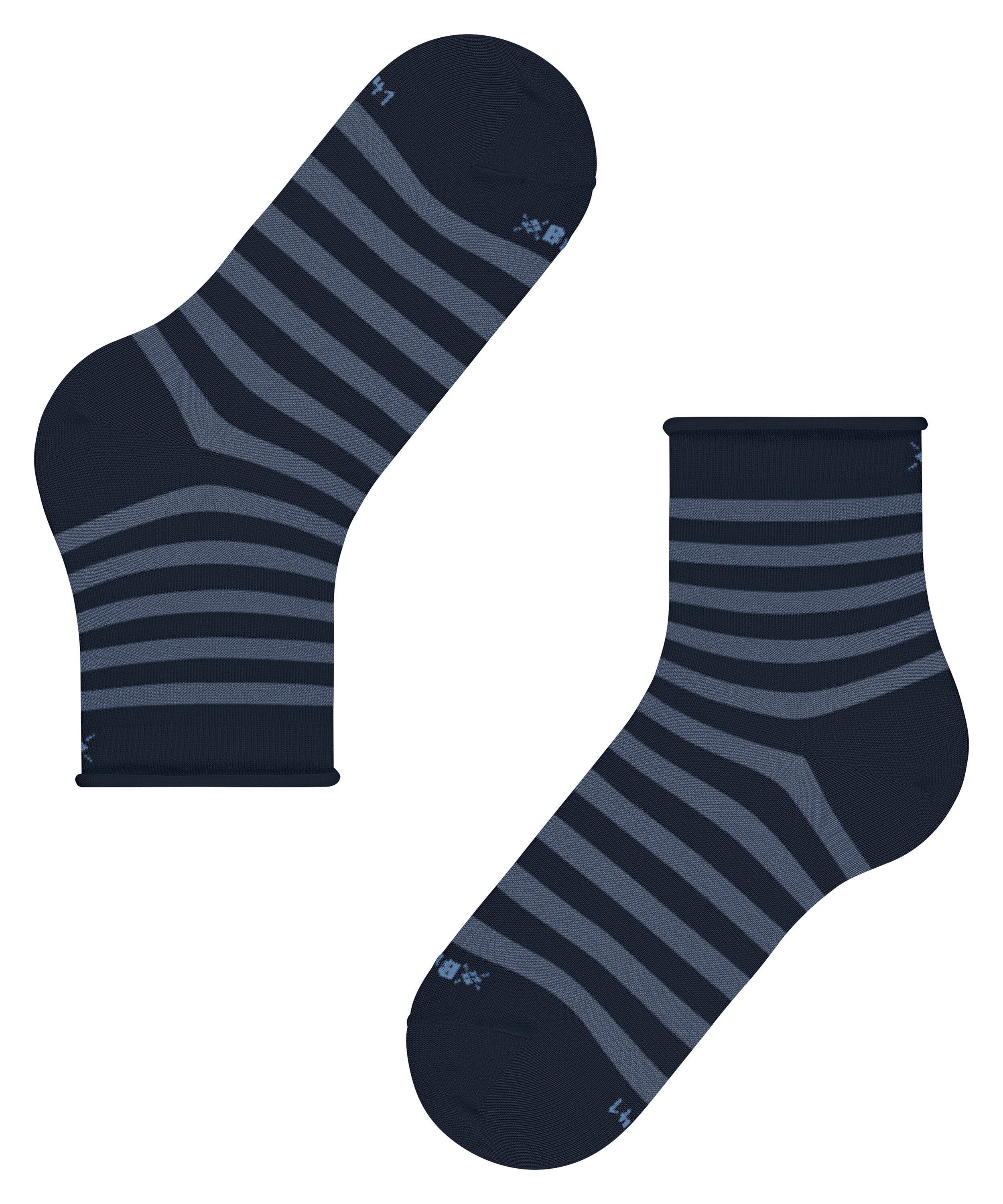 Burlington Kurzsocken Swansea Kurzsocken mit Rollbündchen (1-Paar) mit Rollbündchen