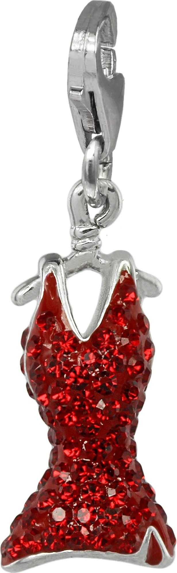 SilberDream Charm-Einhänger SilberDream rot Charm Kleid günstig online kaufen