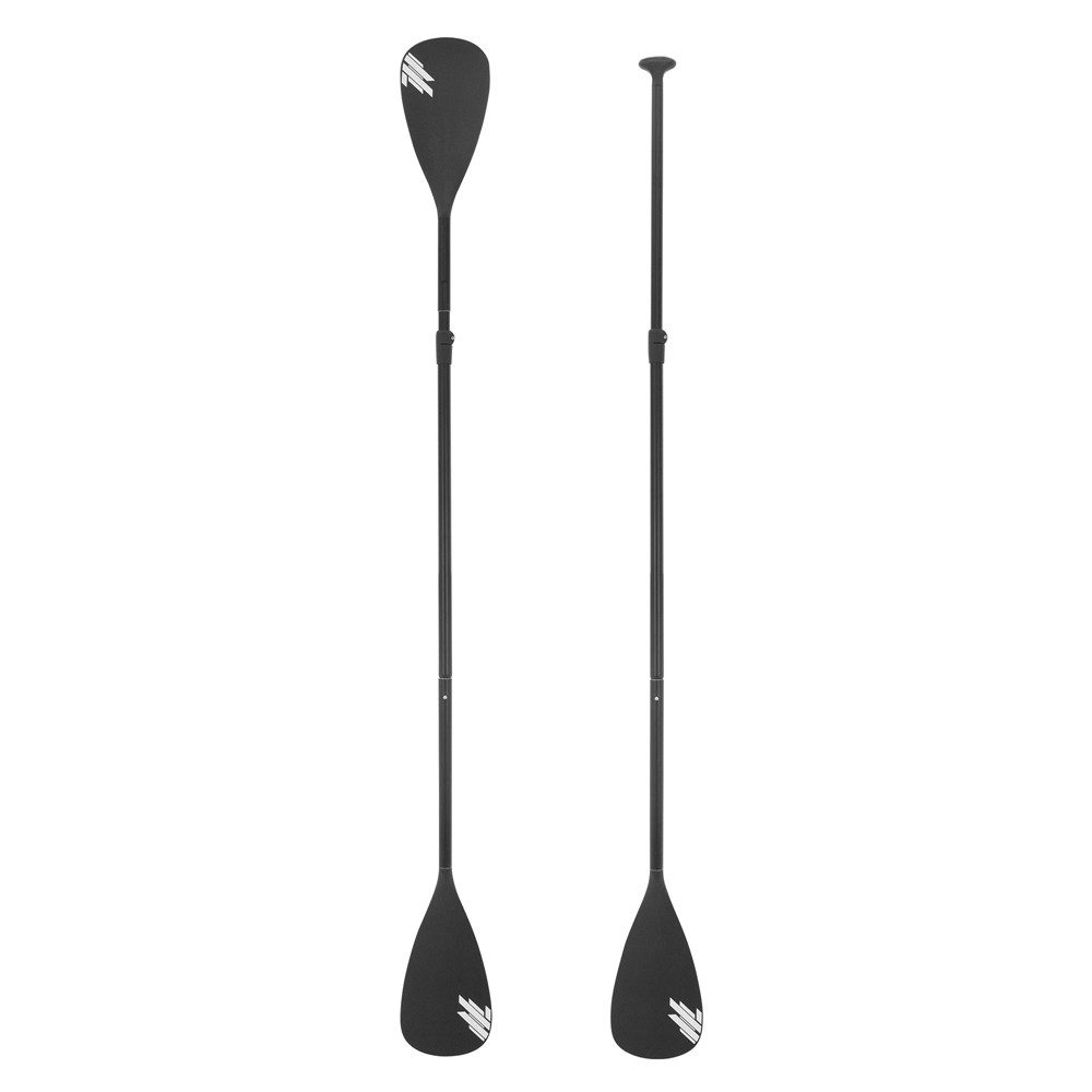 ECD Germany 2 in 1 Paddel für SUP Kajak Stand Up Paddle Zubehör Kanu Kajakfahren SUP-Paddel, Doppelpaddel Stechpaddel 4-teilig Aluminium individuell verstellbar