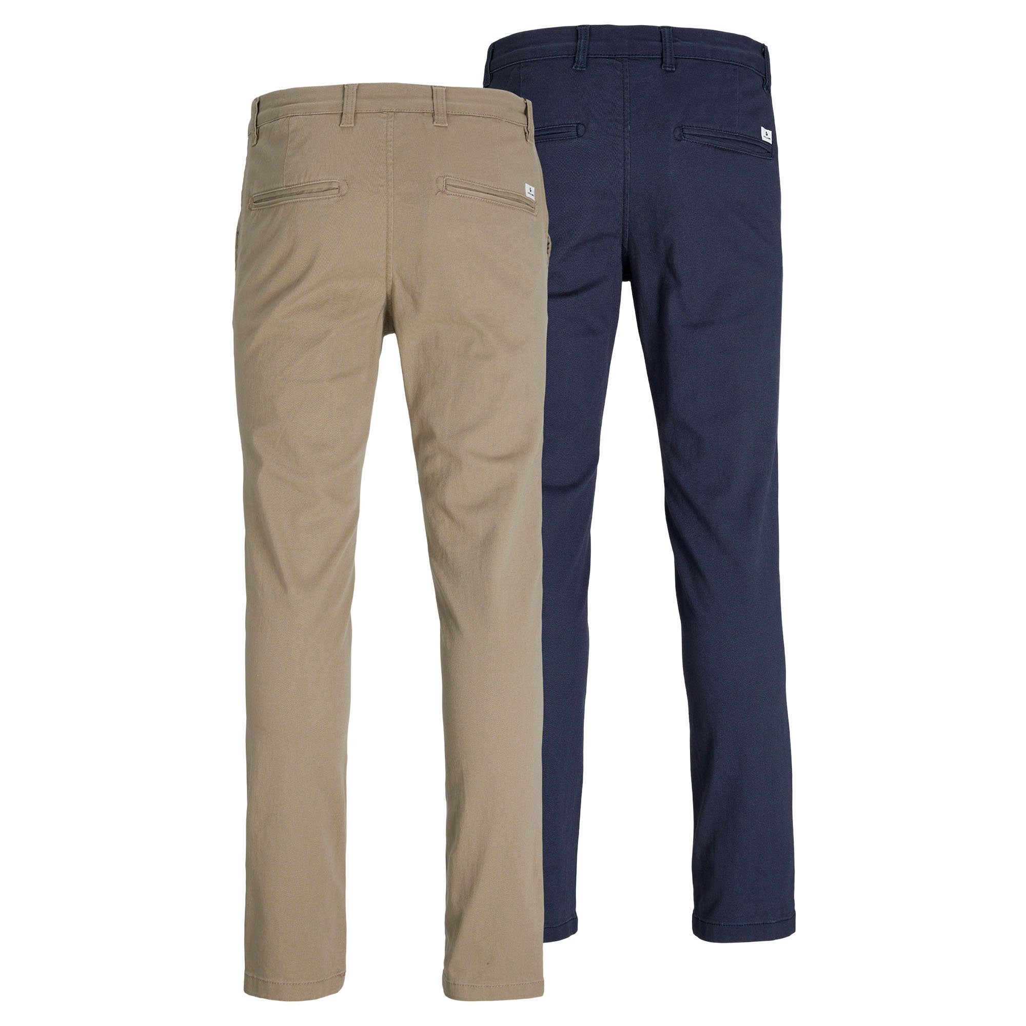 Jack & Jones Herren Chino Hose JJIMARCO JJDAVE AK - Slim Fit 2er Pack günstig online kaufen
