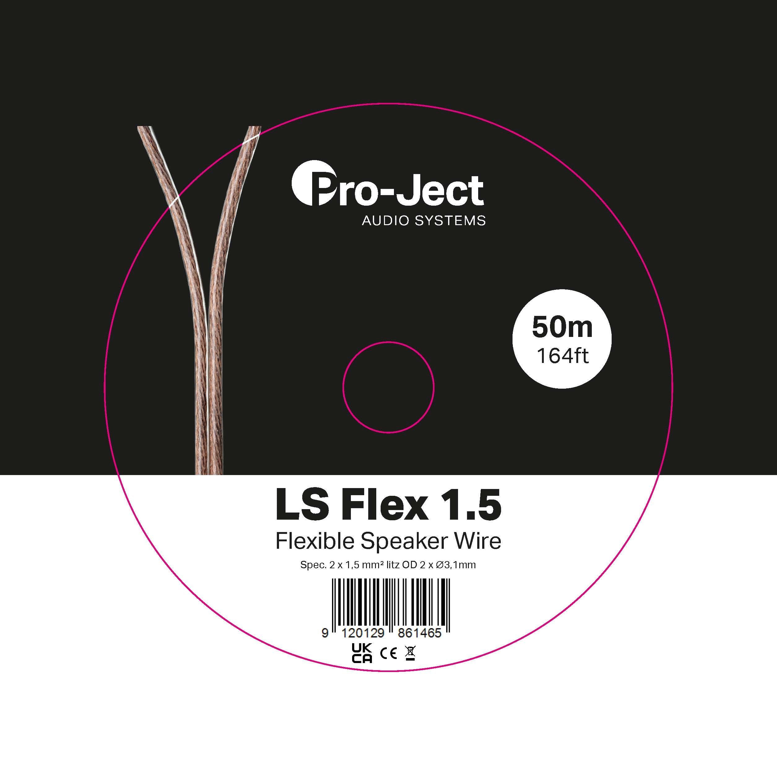 Pro-Ject Pro-Ject Connect it Line E, LS Flex Spule - 50m Audio-Kabel