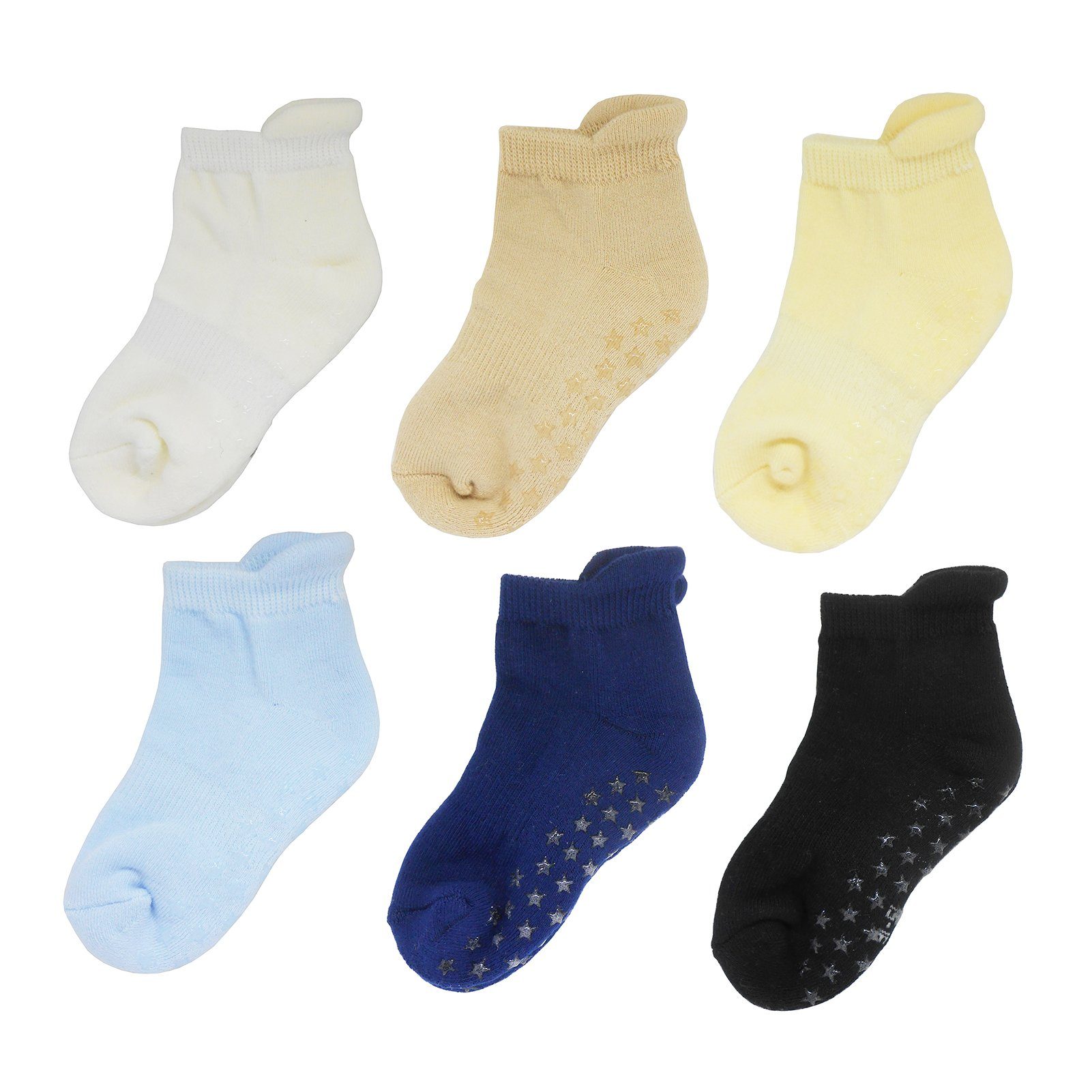Kurzsocken Yalion® weiche Kinder Socken mit Halbplüsch in mehreren verschiedenen