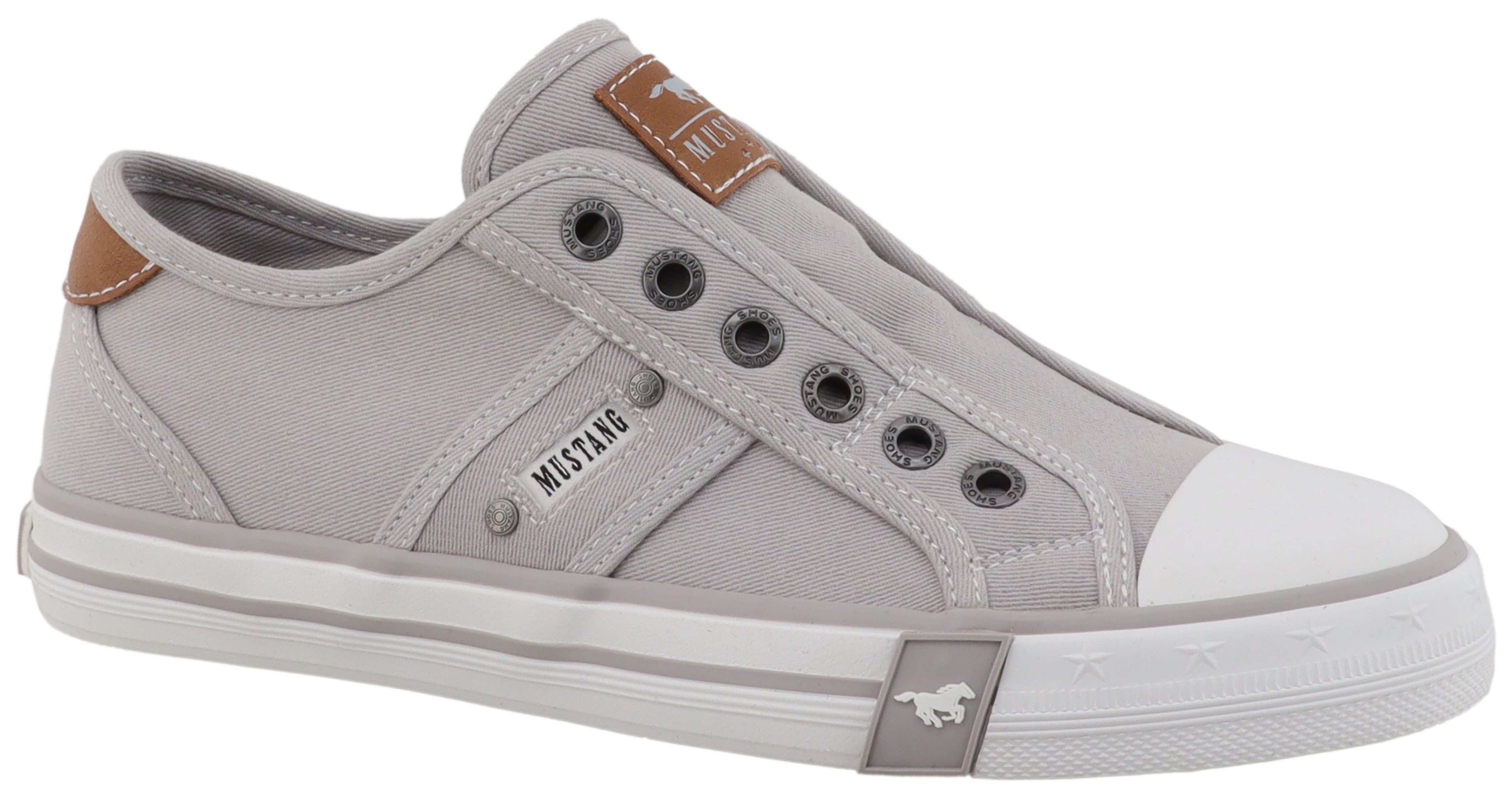 Mustang Shoes Winona Slip-On Sneaker Slipper, Halbschuh mit modischen Kontr günstig online kaufen