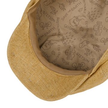 Stetson Flat Cap (1-St) Schirmmütze mit Schirm, Made in the EU