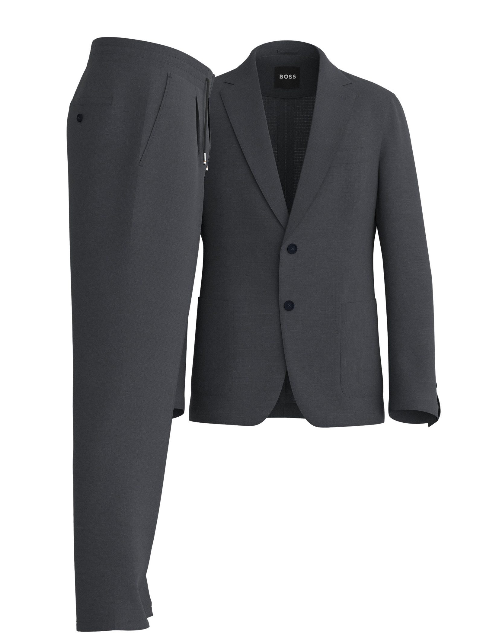 BOSS Anzug P-Hanry-2Pcs (keine Angabe, 1-tlg., keine Angabe)