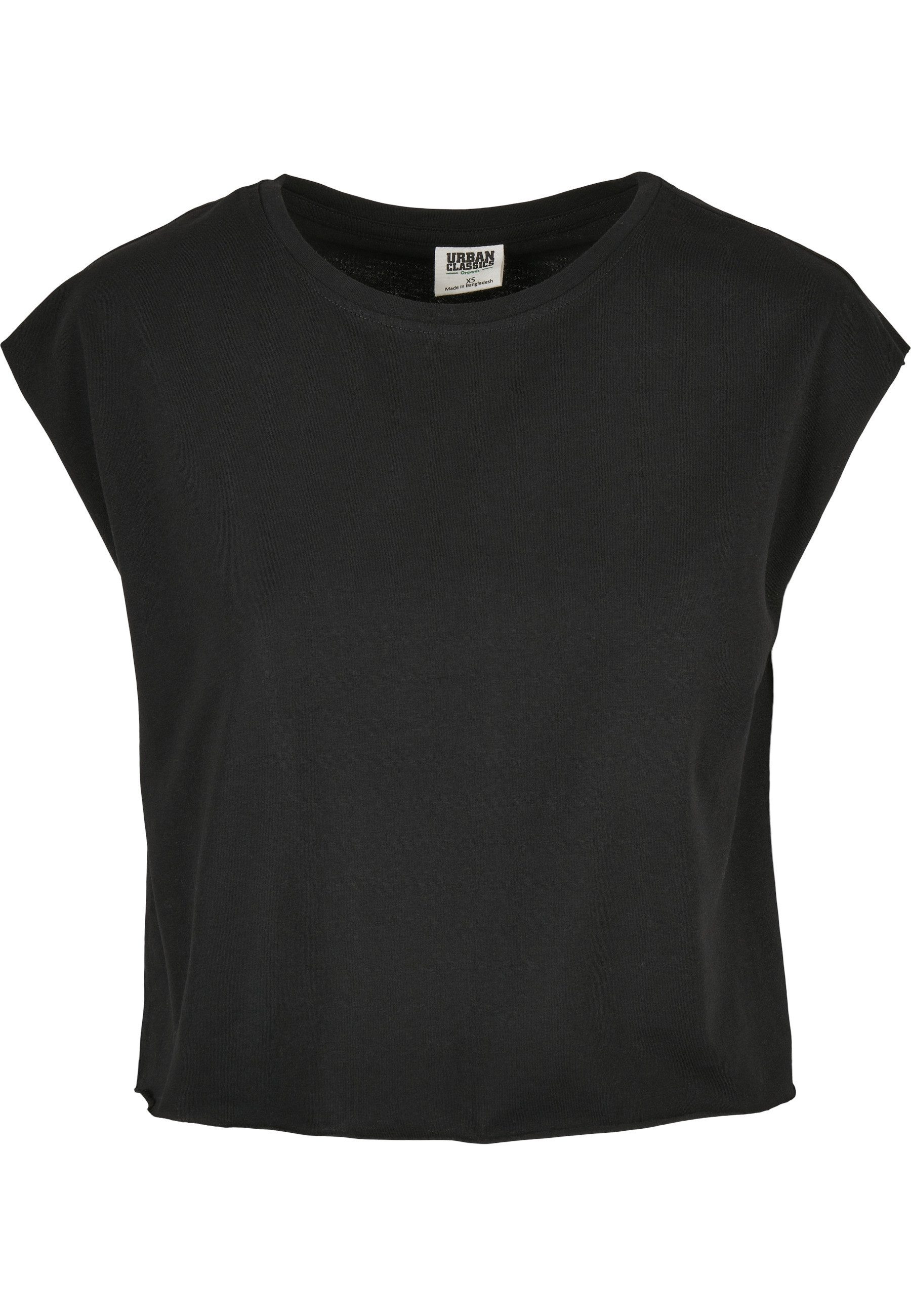 URBAN CLASSICS T-Shirt Urban Classics Damen Ladies Organic Short Tee (1-tlg)