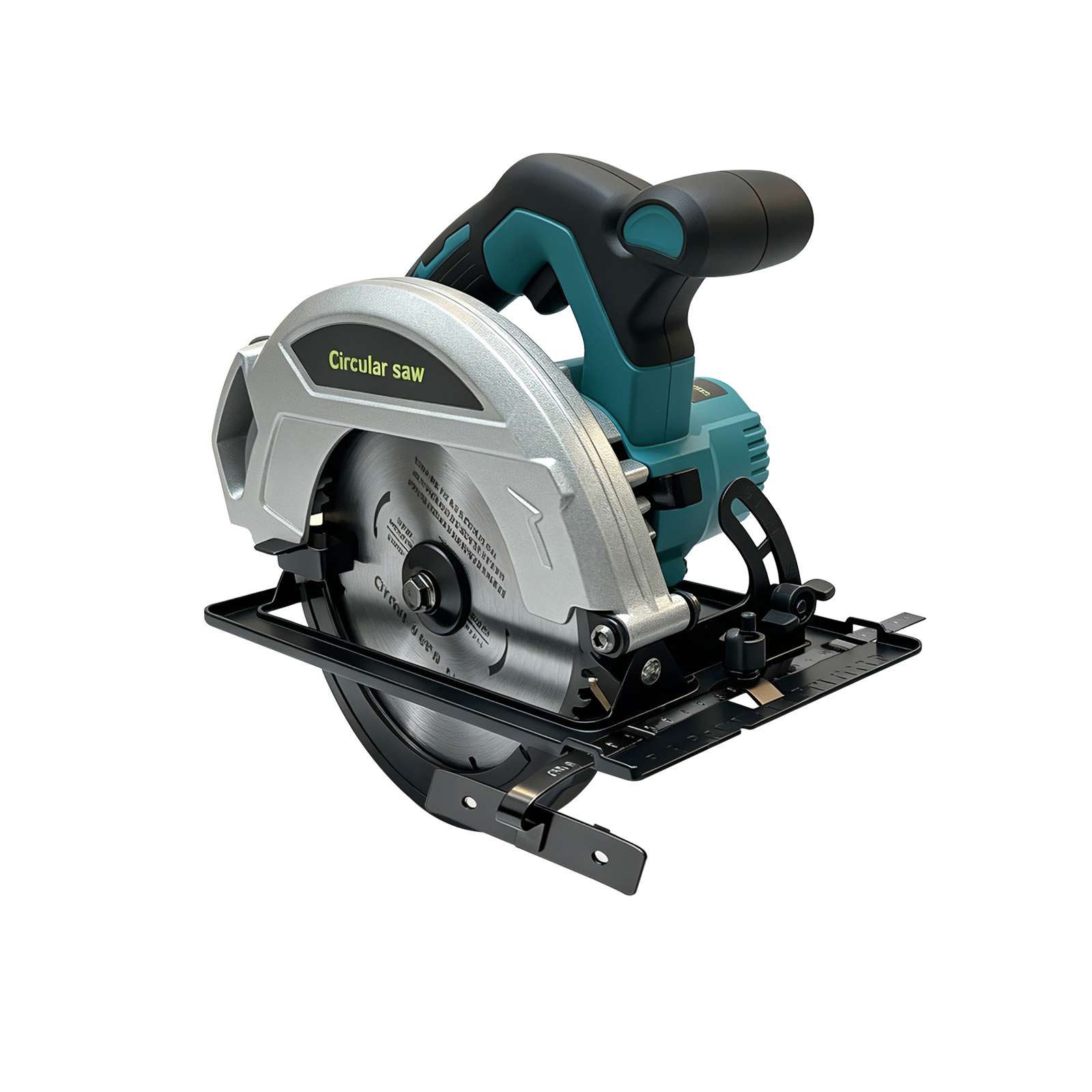 BBWL Akku-Handkreissäge 21V, mit 2 Akkus, 1200W, 4500 U/min, 60mm Schnitttiefe, kabellose Säge für Holz & DIY