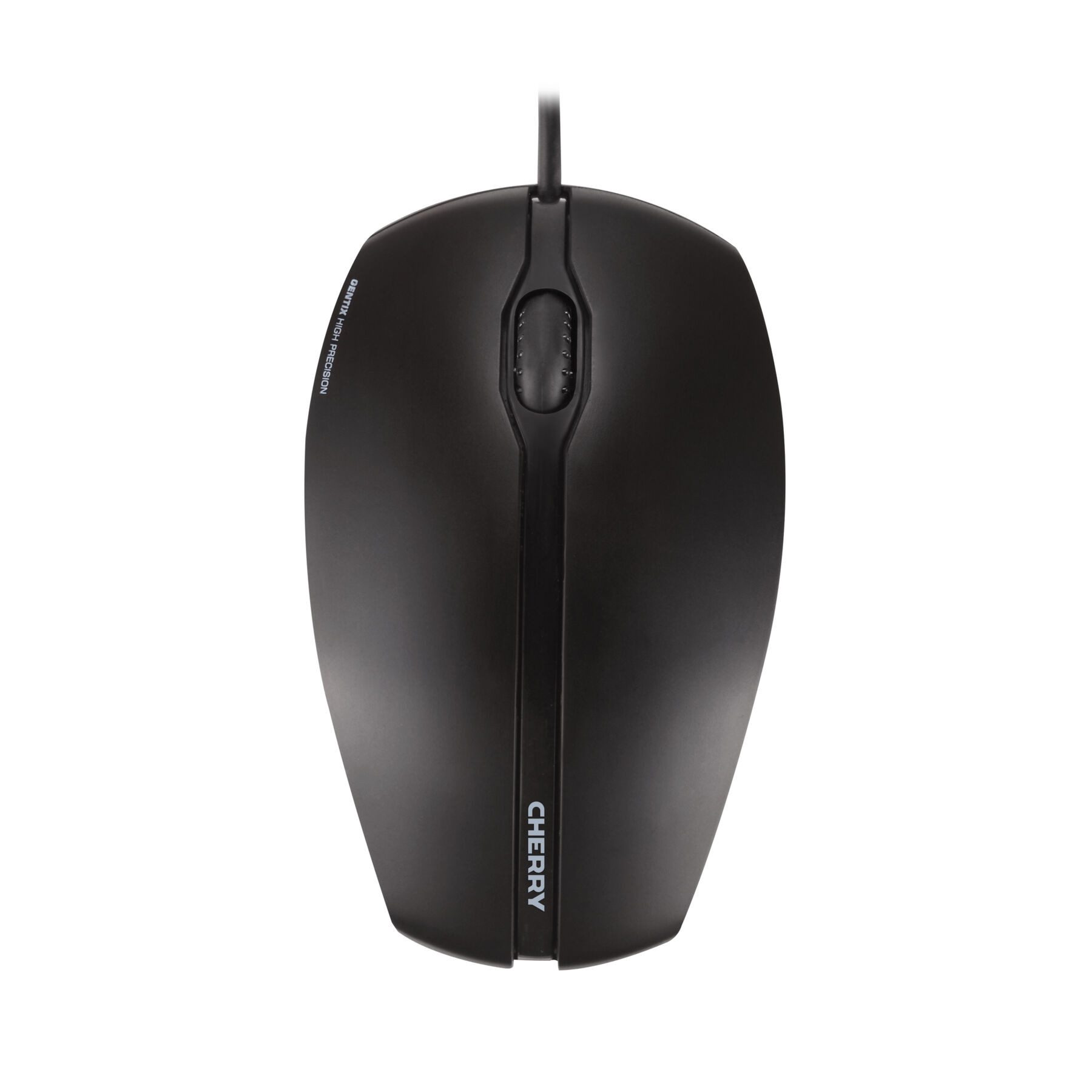 GENTIX Kabelgebundene Maus, Schwarz, USB Maus