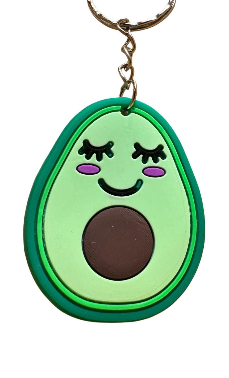 Schlüsselanhänger Schlüsselanhänger Kinder Mini Anhänger keychain Avocado