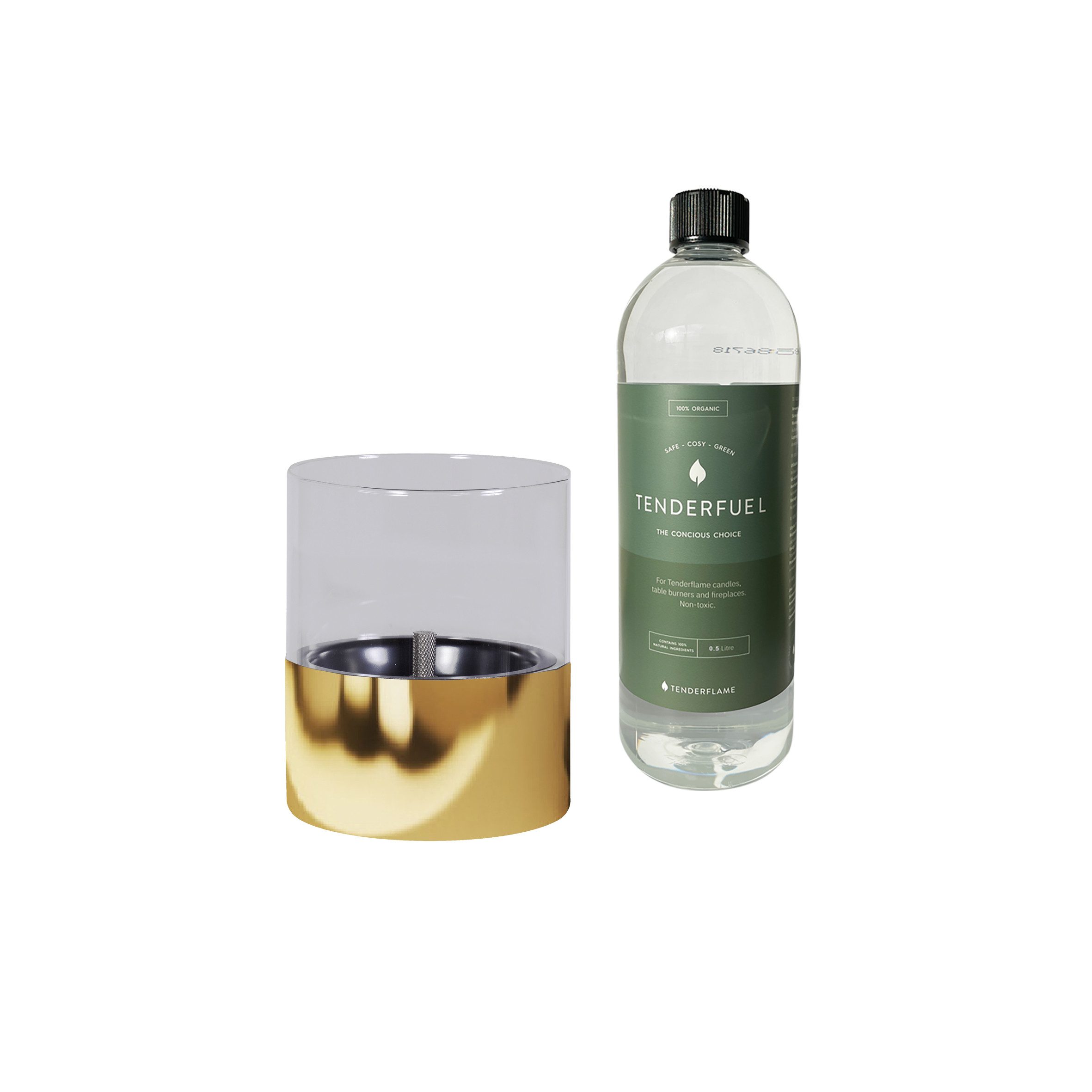 TENDERFLAME Tischfeuer »Lilly 1« Geschenkset (Set, 2-teiliges Set mit einem günstig online kaufen