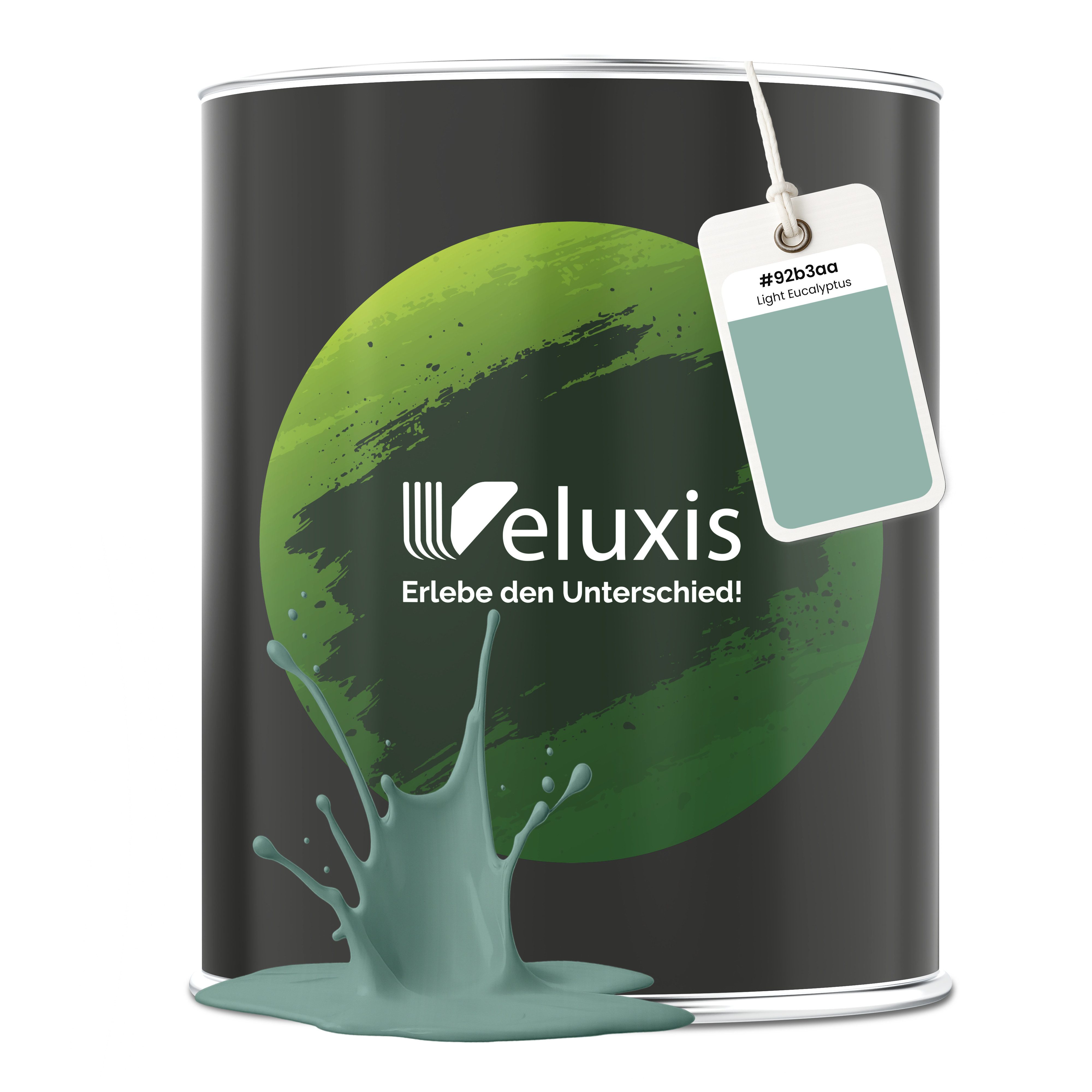 Veluxis Wandfarbe Veluxis® Edle Wandfarbe, für den Innenraum - Deckkraft-Klasse 1, Streifenfrei & tropfarm