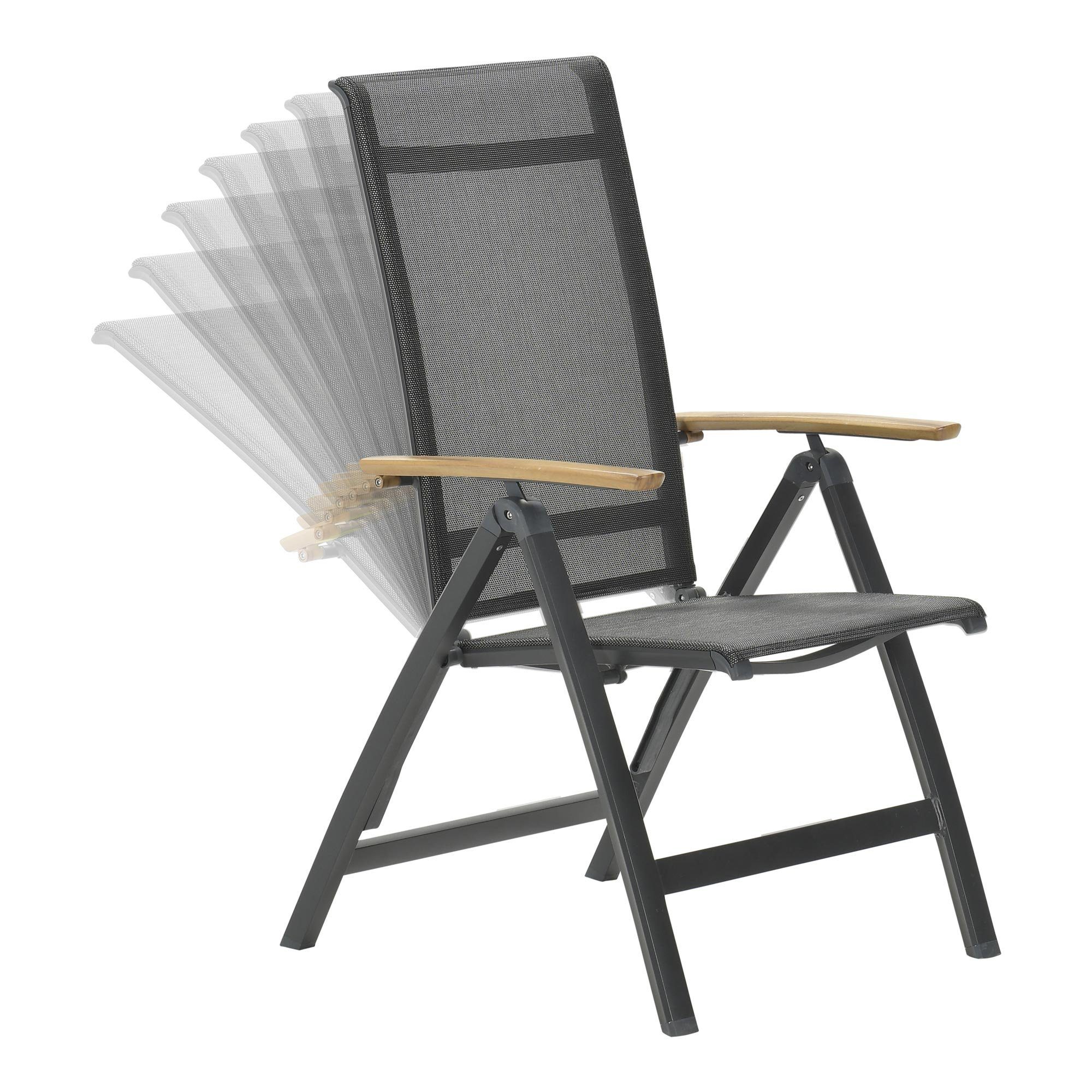 GMD Living Loungesessel »GALA«, Aluminium Gartenstuhl mit Klapp- und  Liegefunktion online kaufen | OTTO