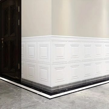 Coonoor Wandsticker 3D-Wandaufkleber,10PCS selbstklebende Tapete (10 St., 35x35cm), Auswahl verschiedener Stile, elbstklebend, wasserdicht, schneidbar