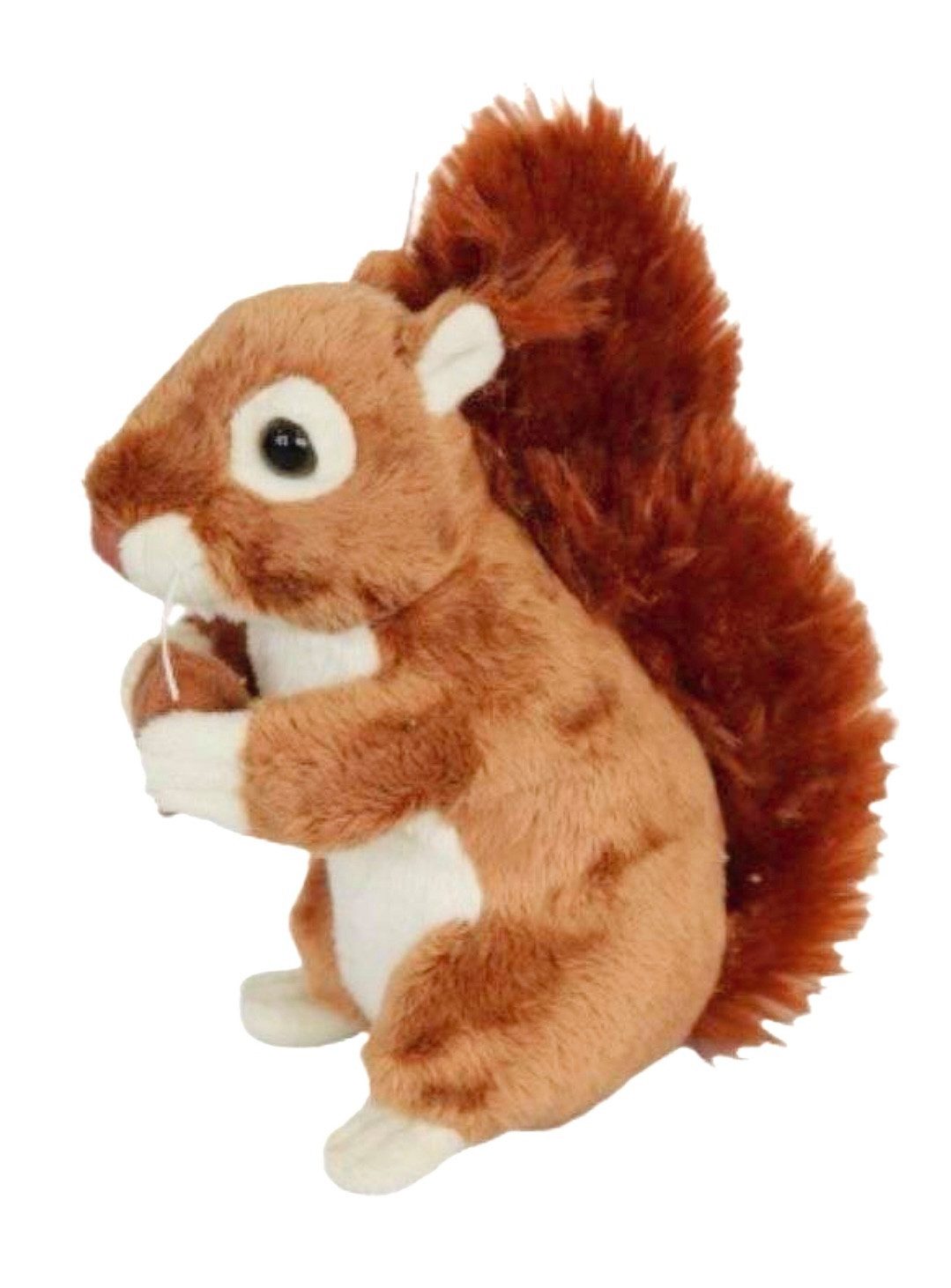 Teddys Rothenburg Kuscheltier Eichhörnchen braun 16 cm Plüscheichhörnchen