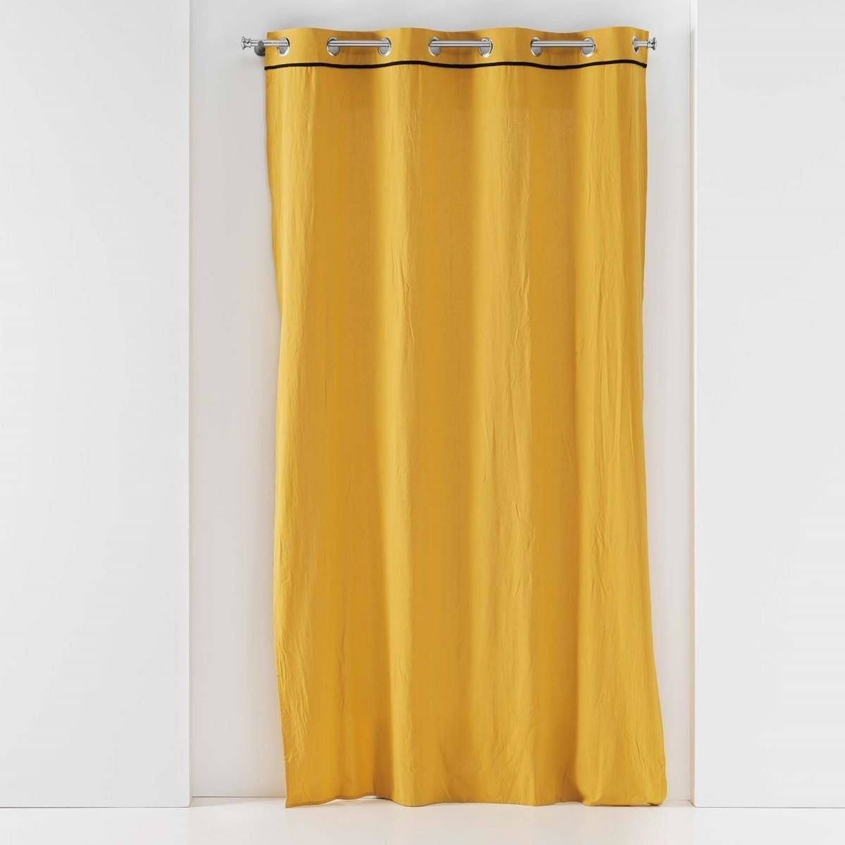 St), d'intérieur, Douceur (1 Gelb Vorhang, modern