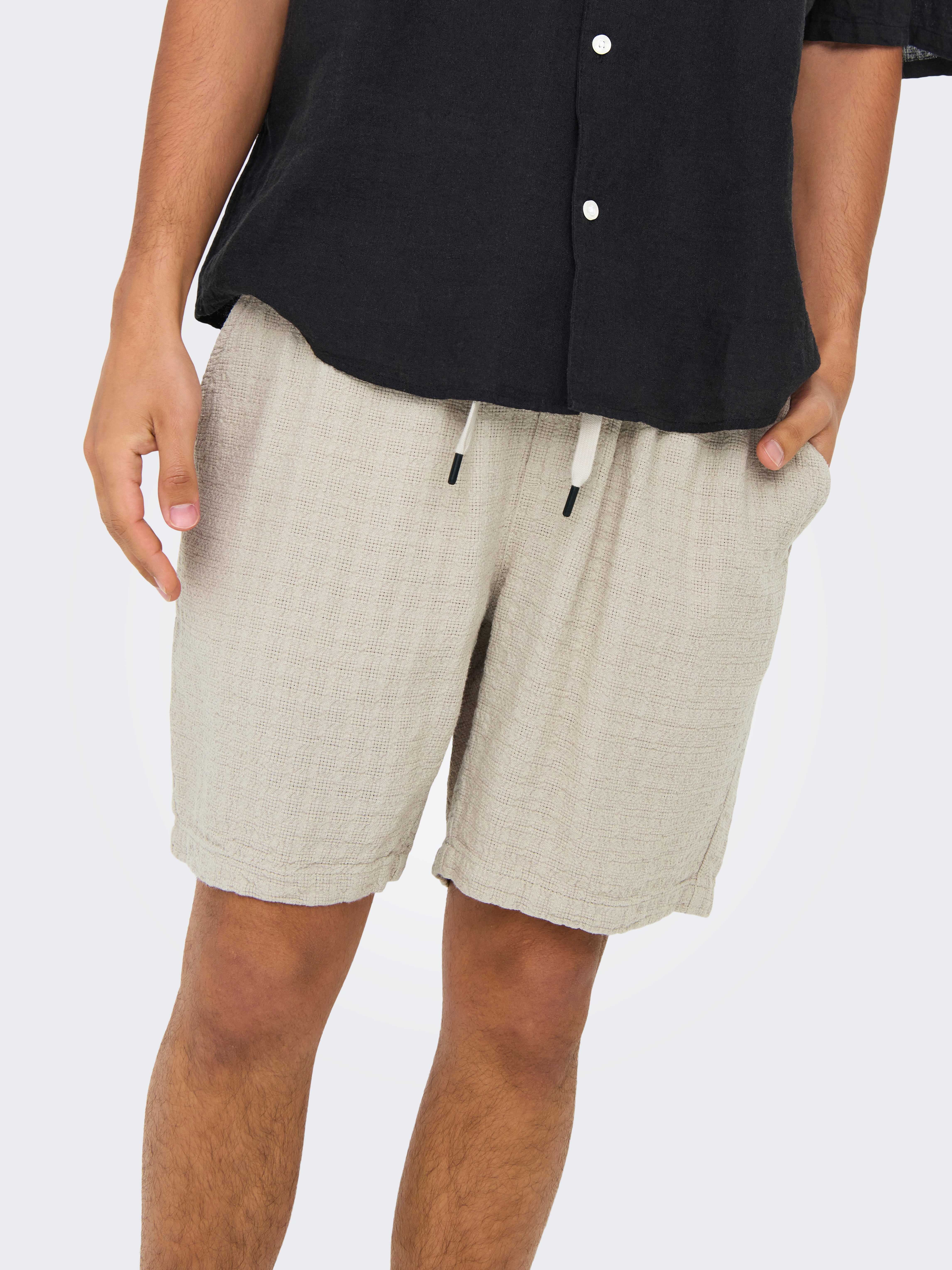 ONLY & SONS Shorts ONSTEL LINEN LATHAM 0257 SHORTS günstig online kaufen