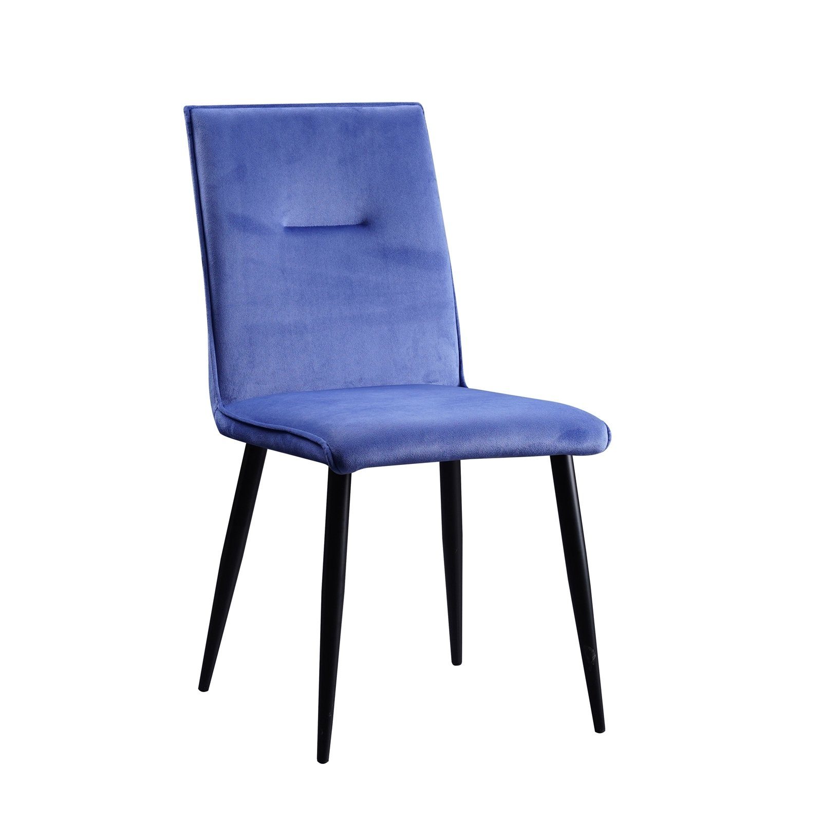 HTI-Living Esszimmerstuhl Stuhl Salinas Velvet Blau (Einzelstuhl, 1 St), Esszimmerstuhl Samt