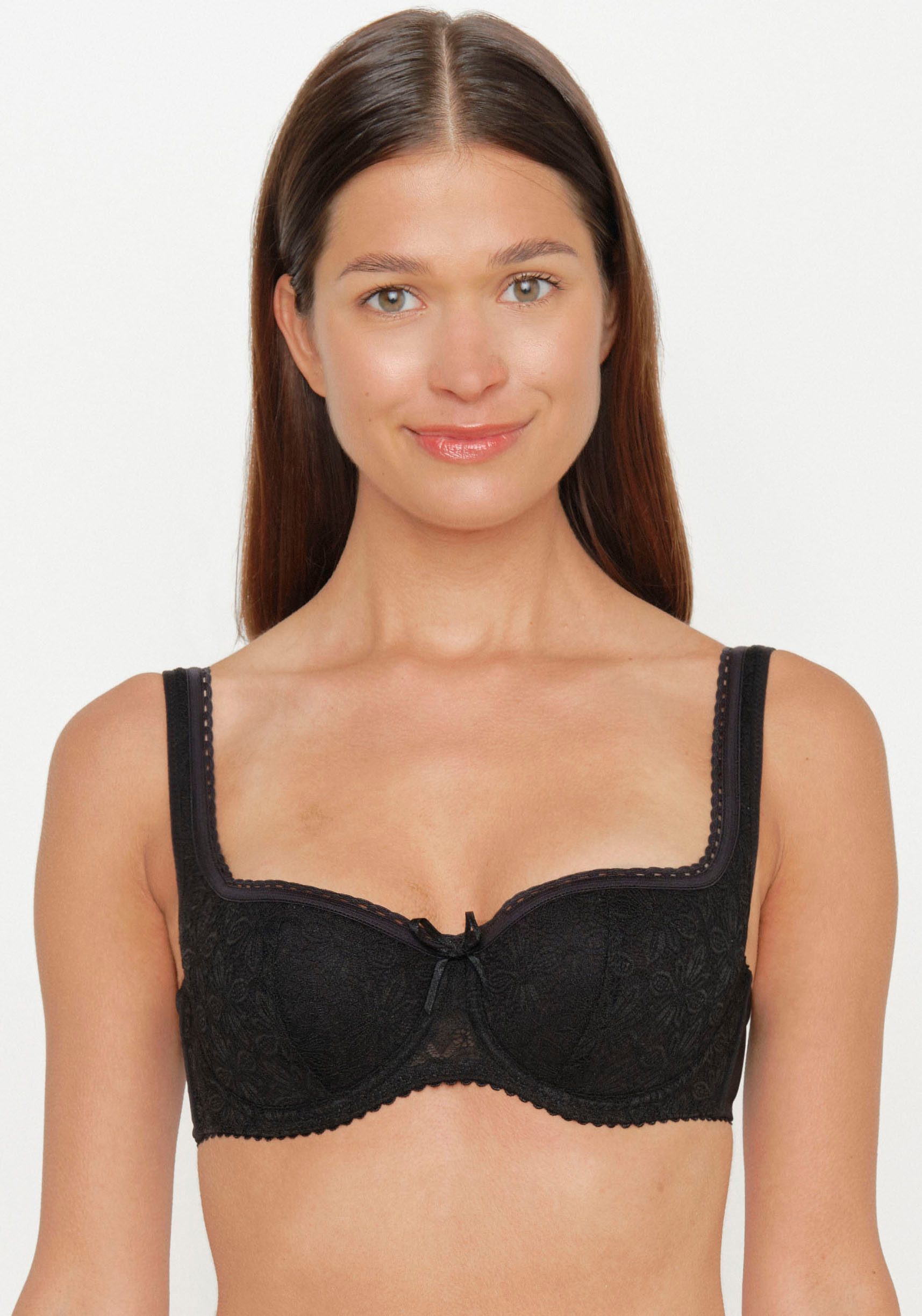 Susa Dirndl-BH Wiesn Zauber Soft-Cups, Spitze, mit Bügel, Stäbchen in der Seitennaht