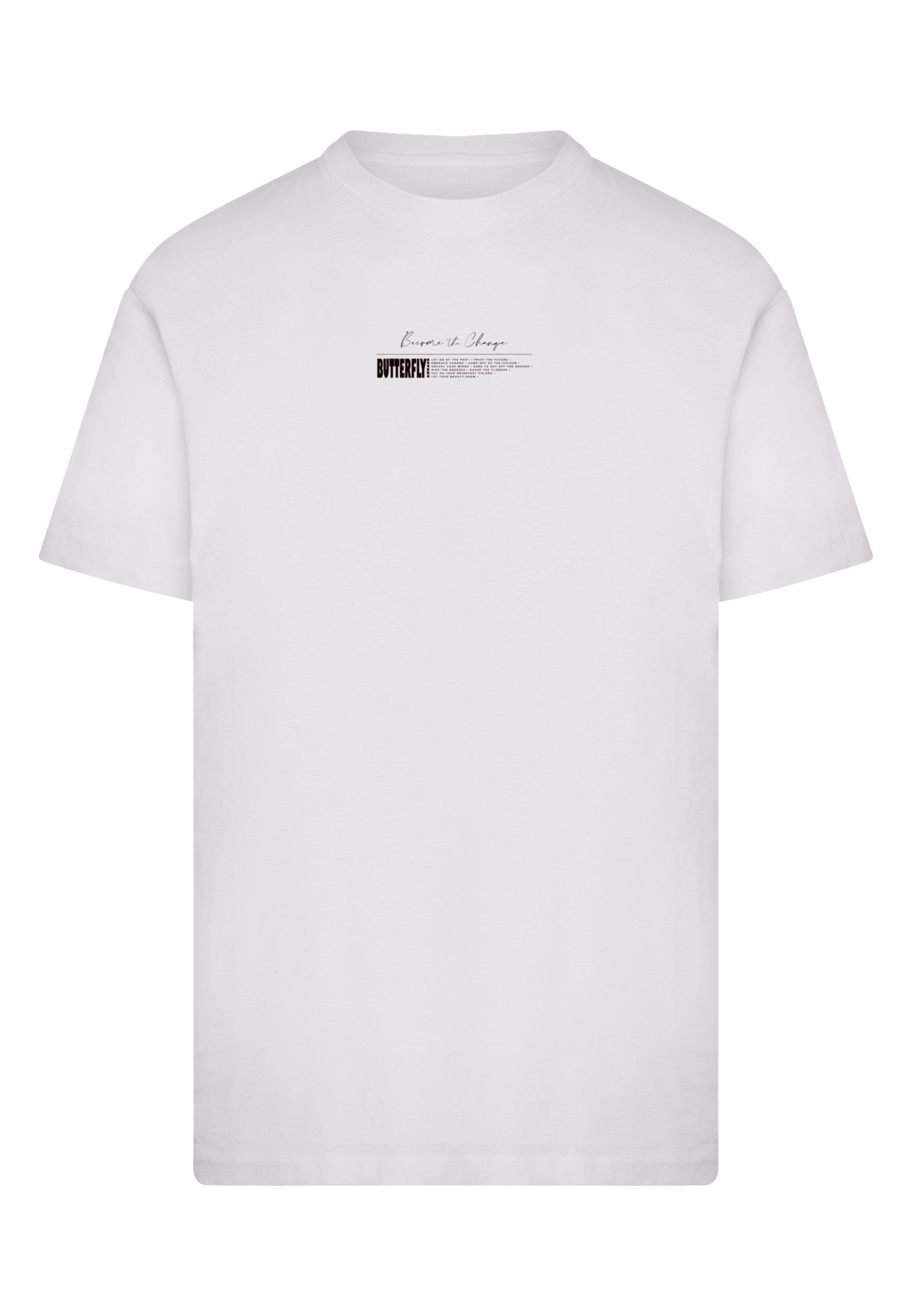 T-Shirt MisterTee Herren Become the Change Butterfly 2.0 Tee