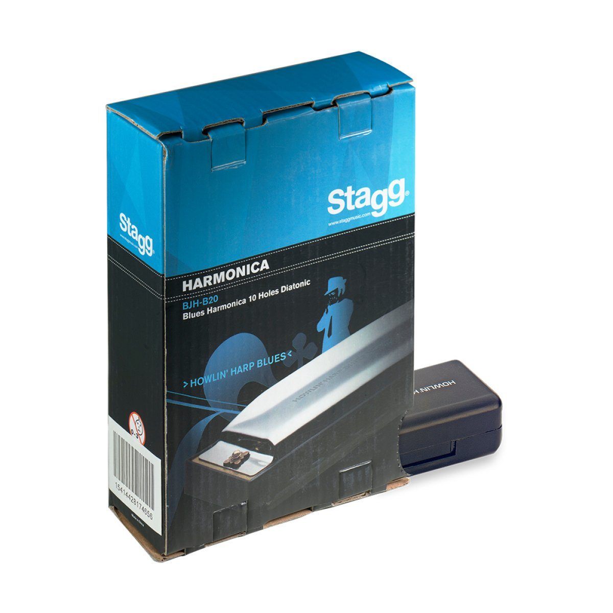 Stagg Mundharmonika Blues Harp in D Dur