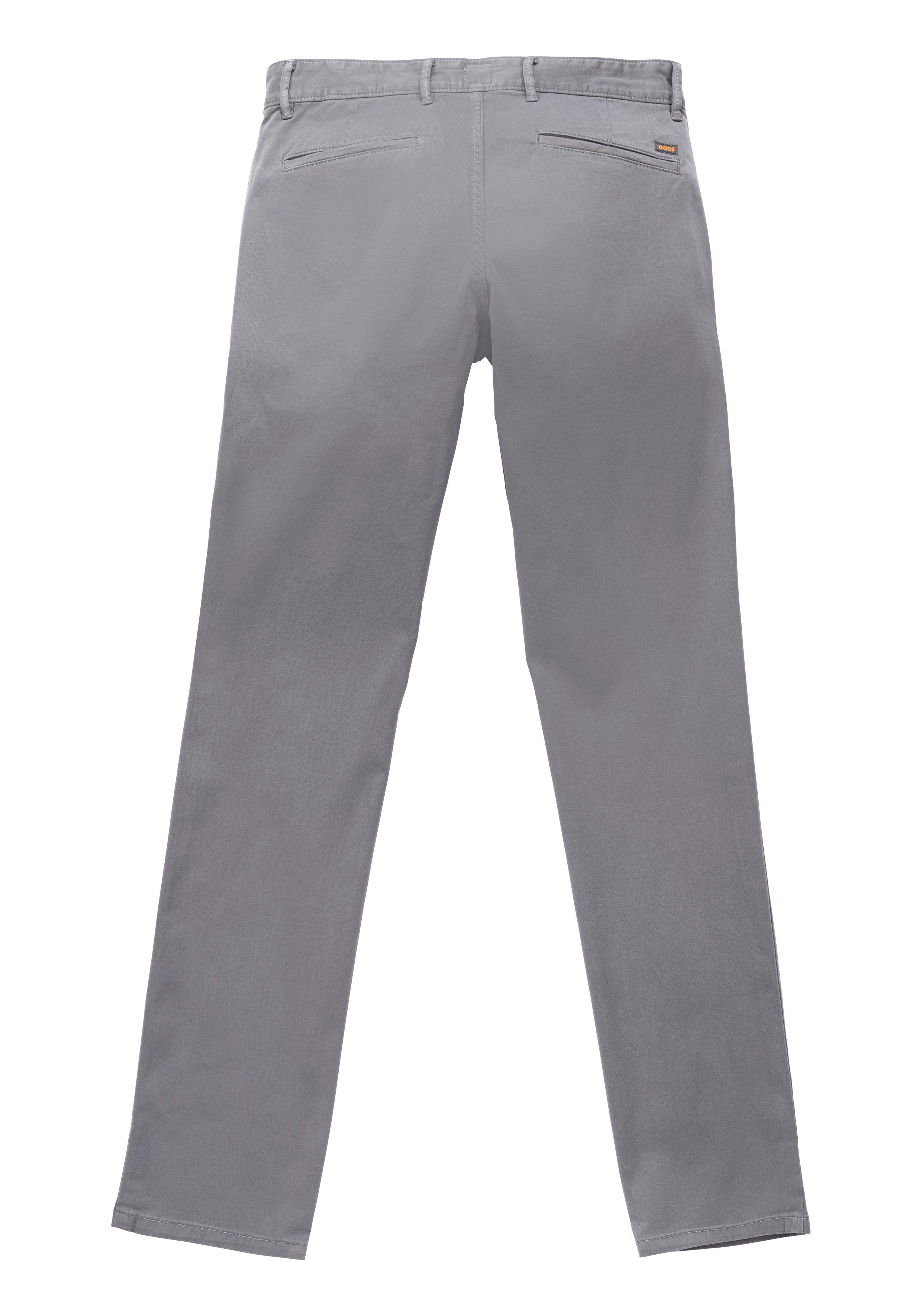 BOSS ORANGE Chinohose tapered mit BOSS Logo hinten