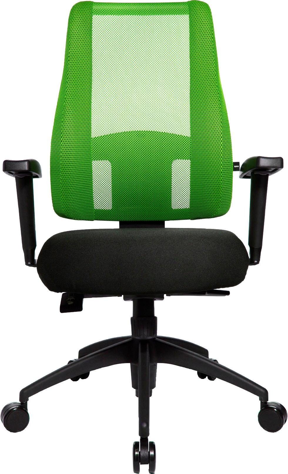 Lady Deluxe Sitness TOPSTAR schwarz/grün Bürostuhl